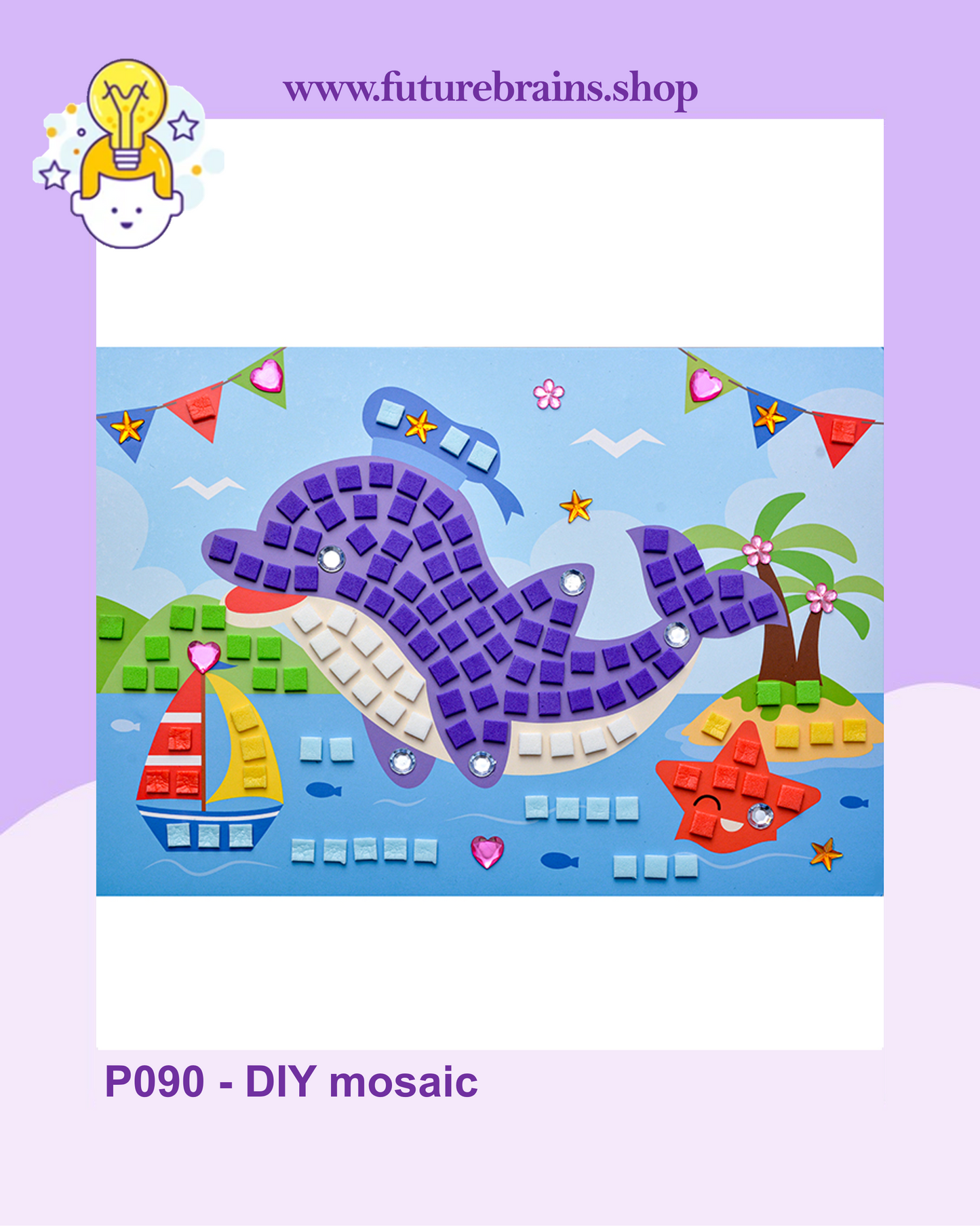 P090 - DIY mosaic (buy 5 and get 5% off)