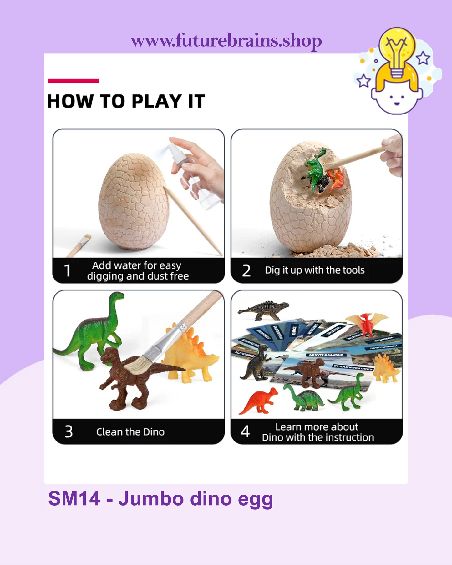 SM14 - Jumbo dino egg