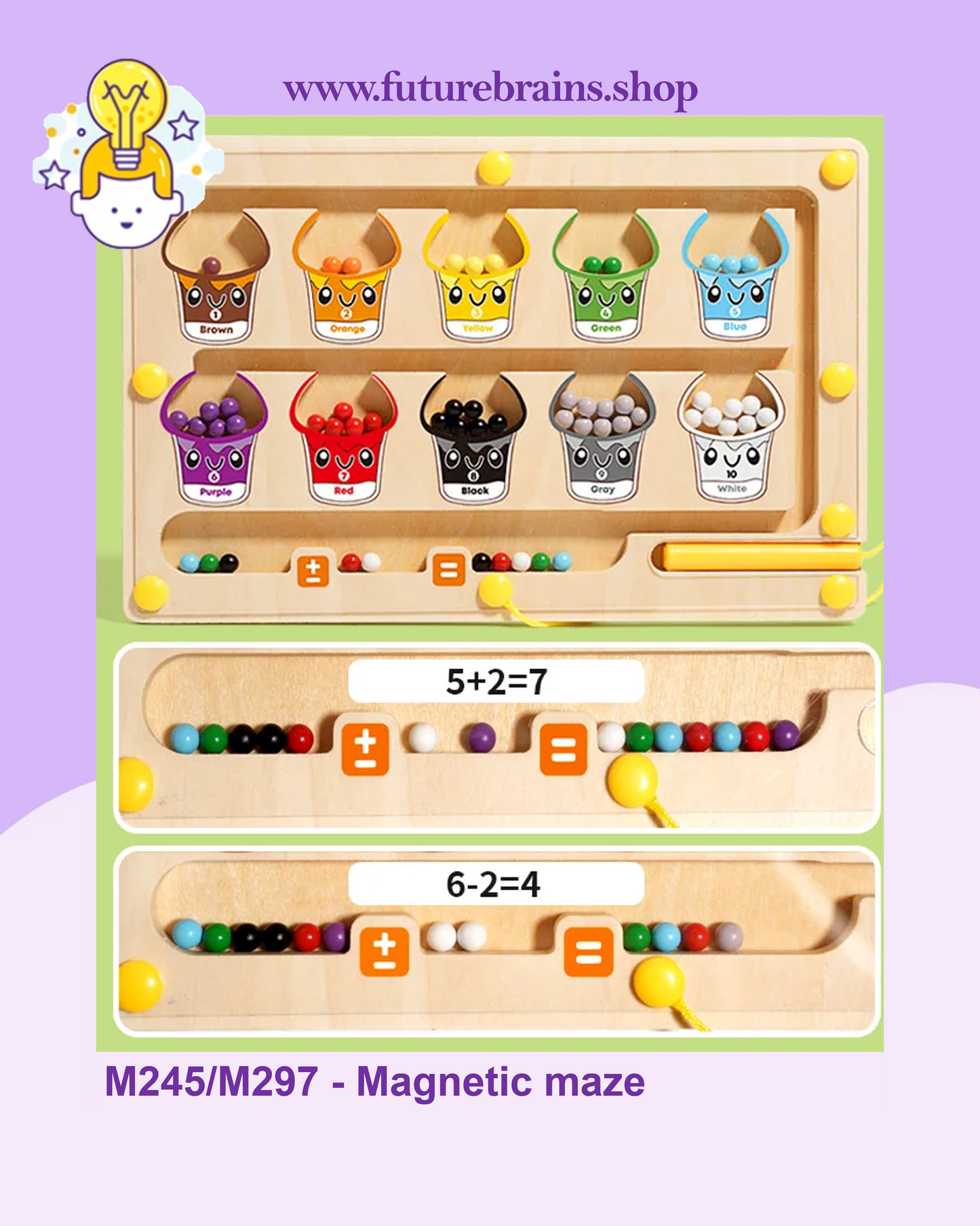 Magnetic maze