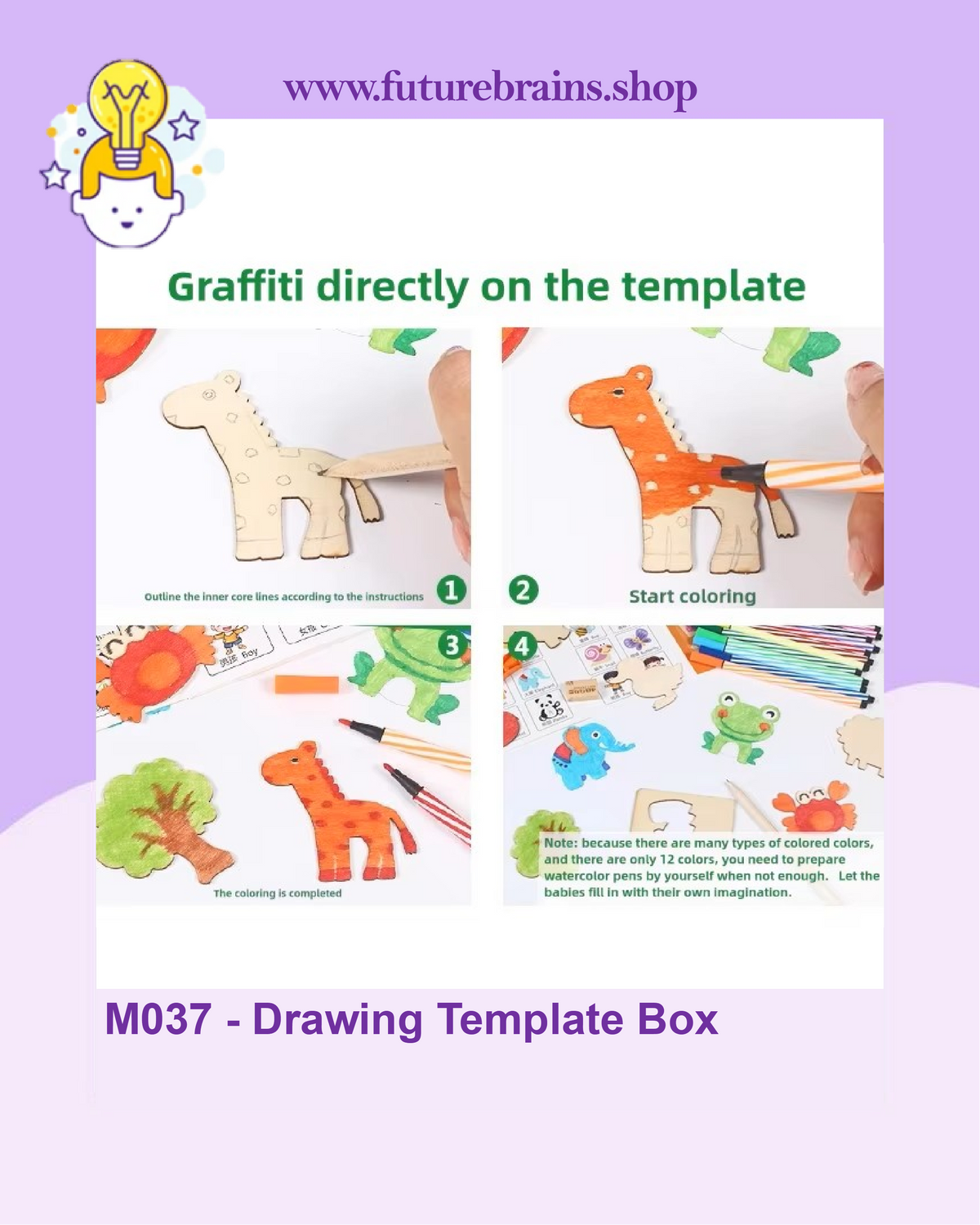 M037 - Drawing Template Box