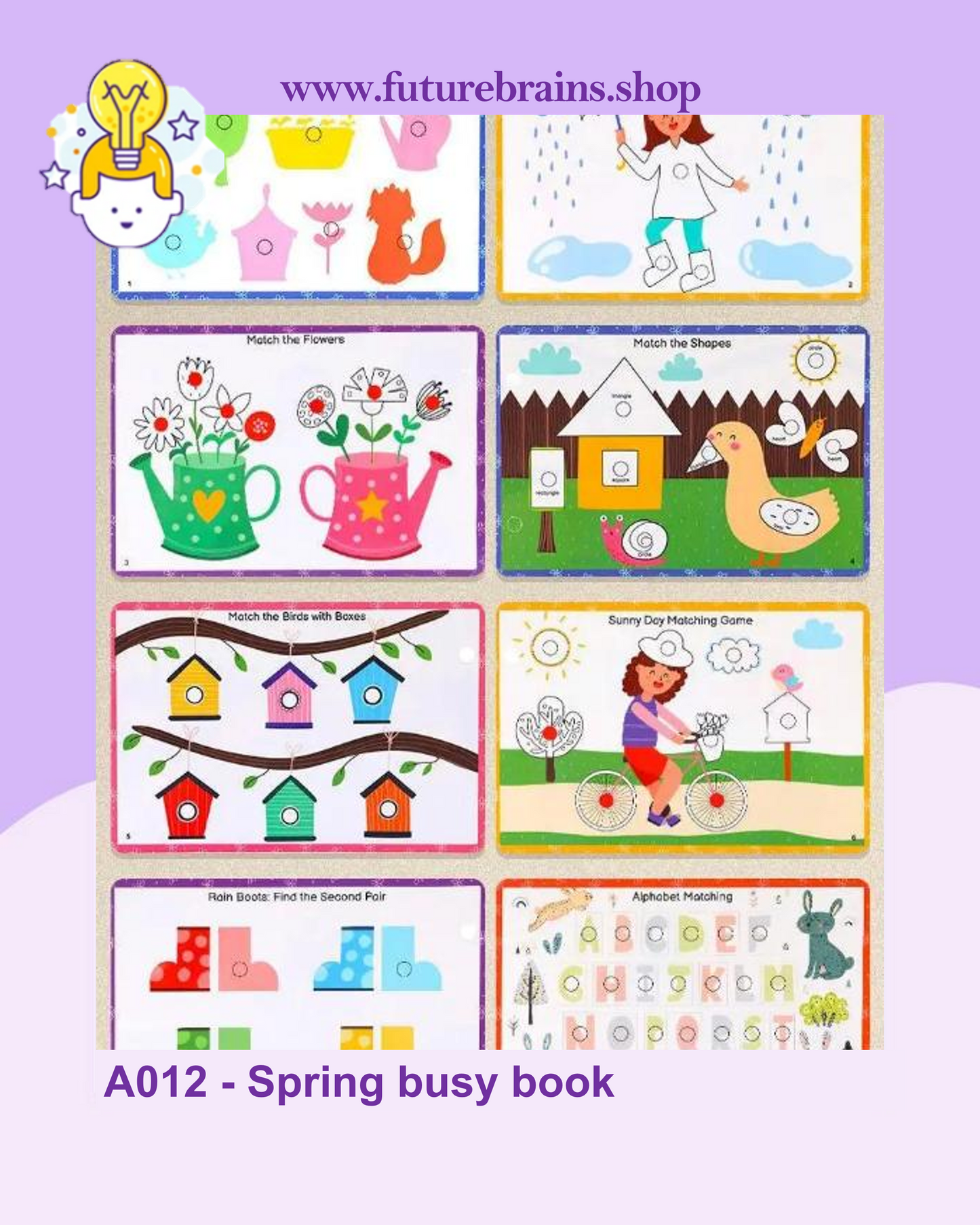 A012 - Spring busy book