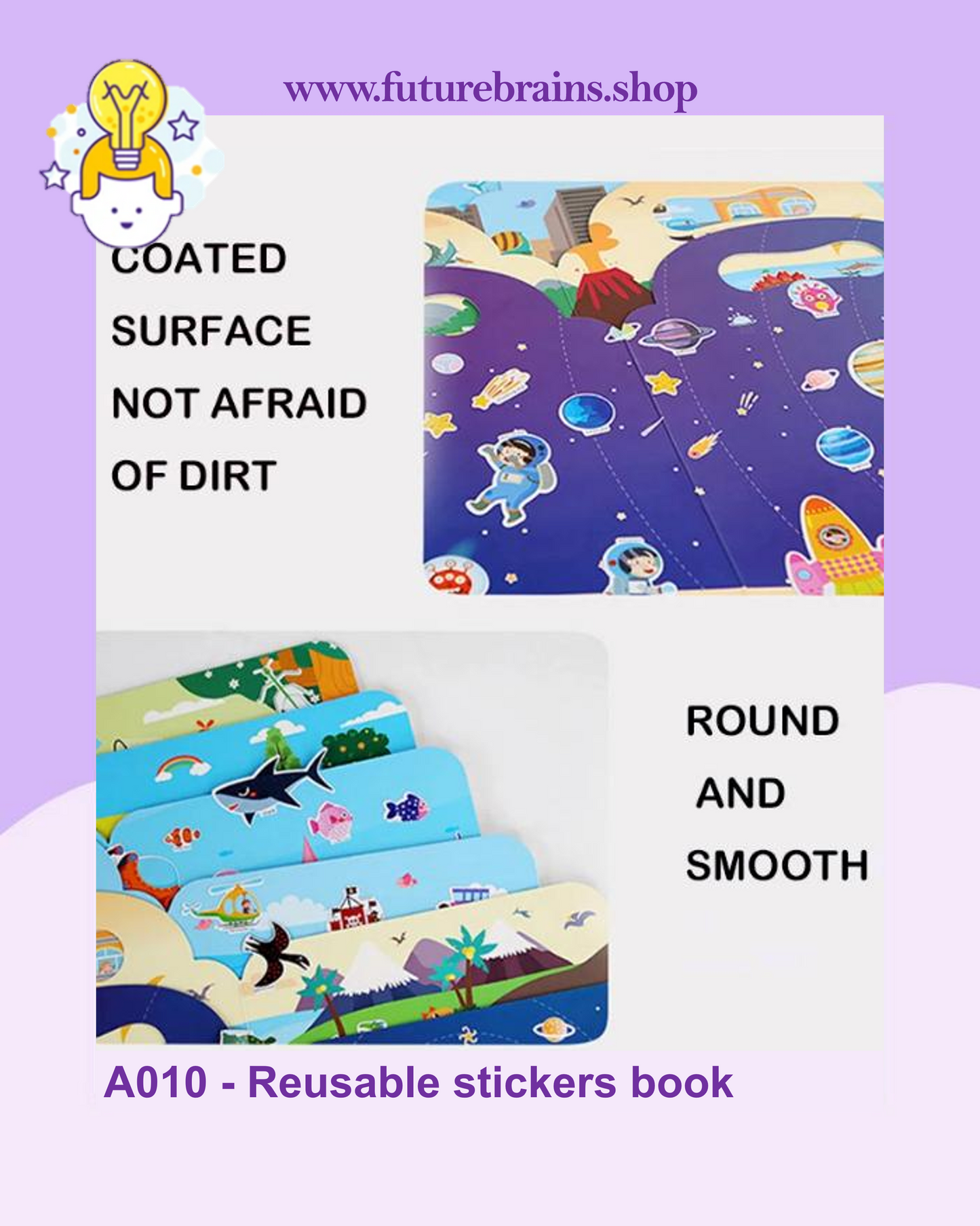 A010 - Reusable stickers book