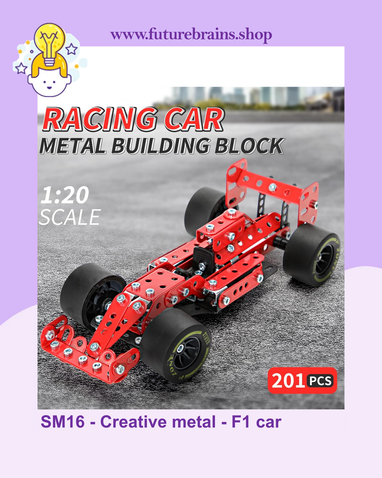 SM16 - Creative metal - F1 car