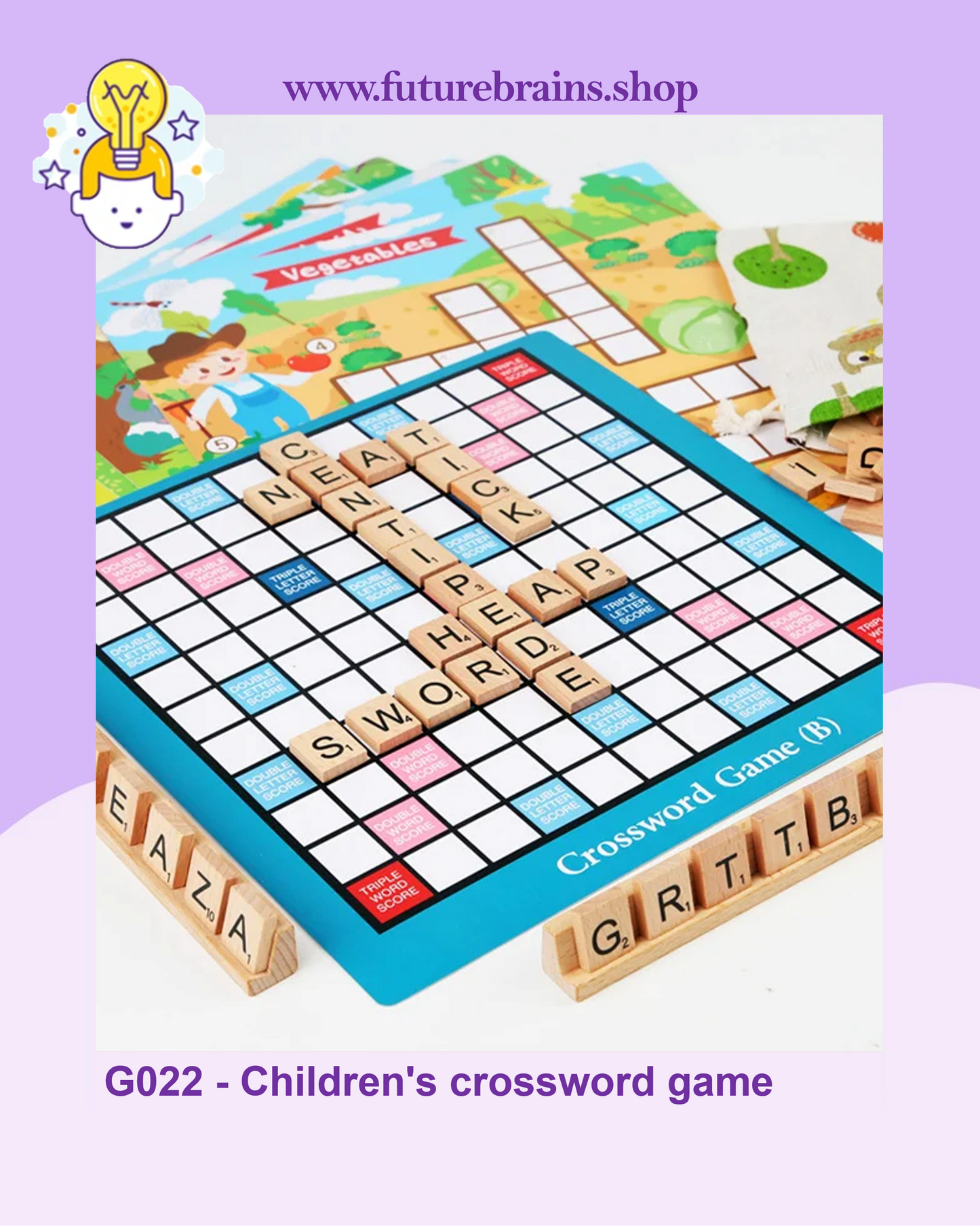 G022 - Children's crossword game