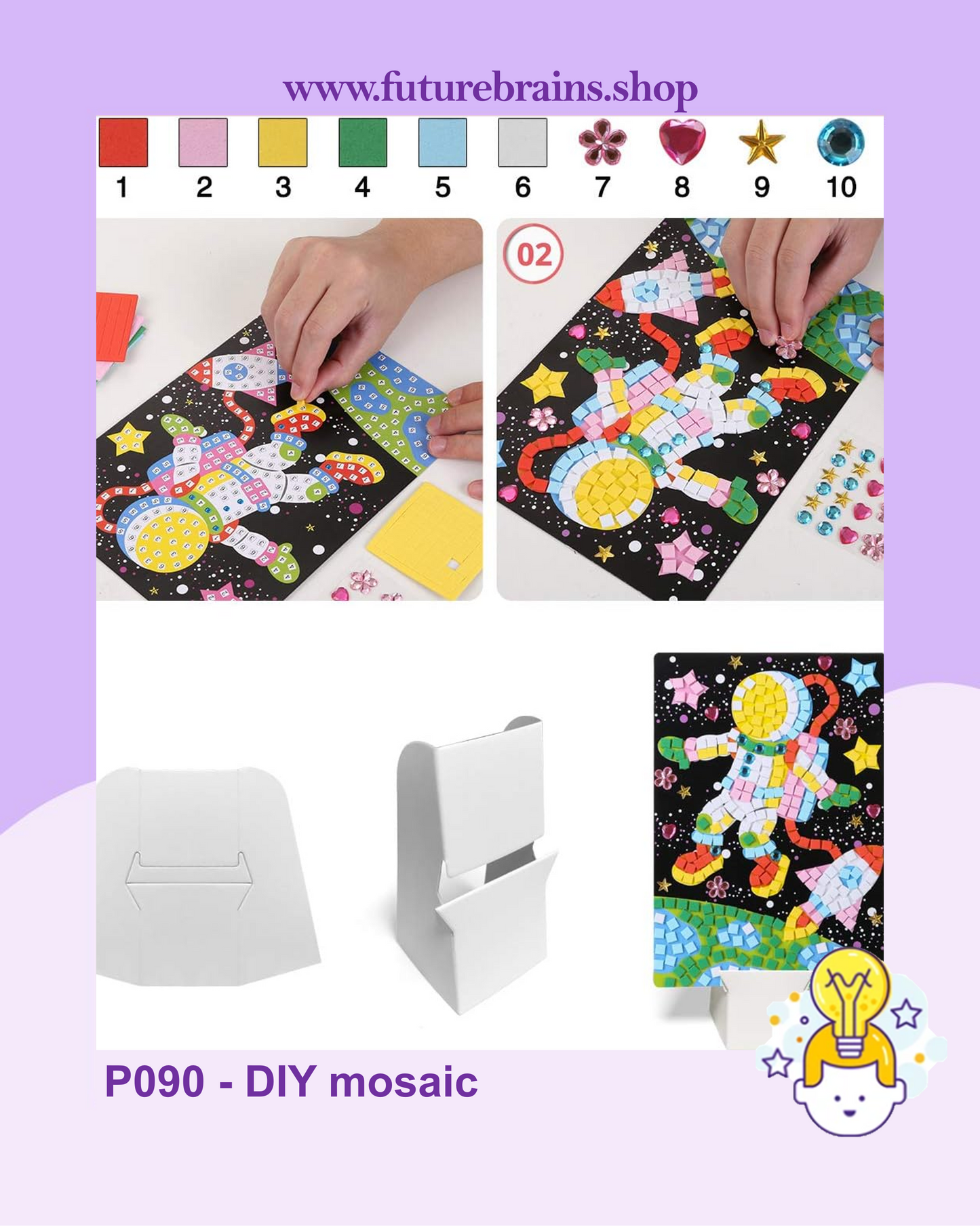 P090 - DIY mosaic (buy 5 and get 5% off)