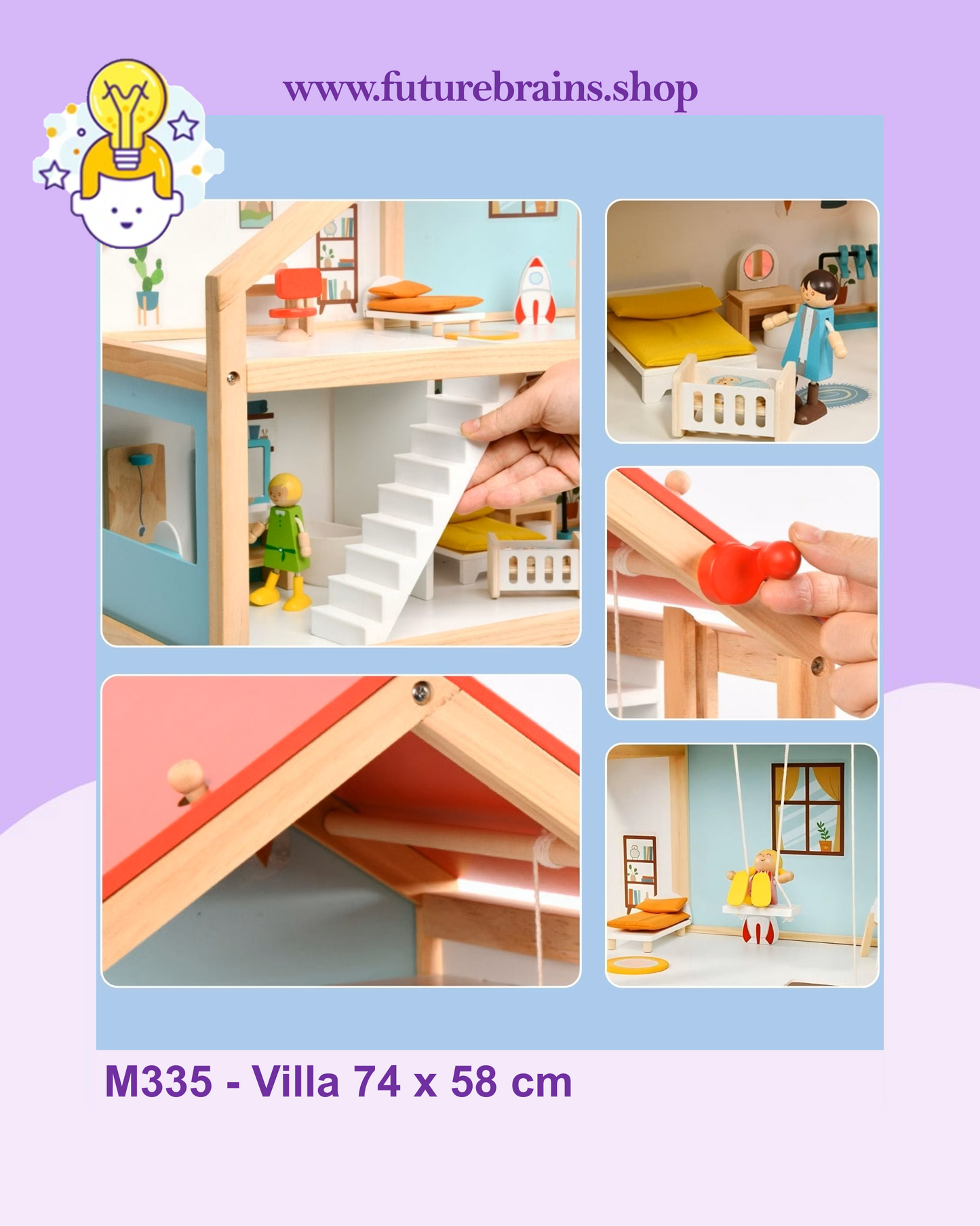 M335 - Villa 74 x 58 cm (FREE DELIVERY)