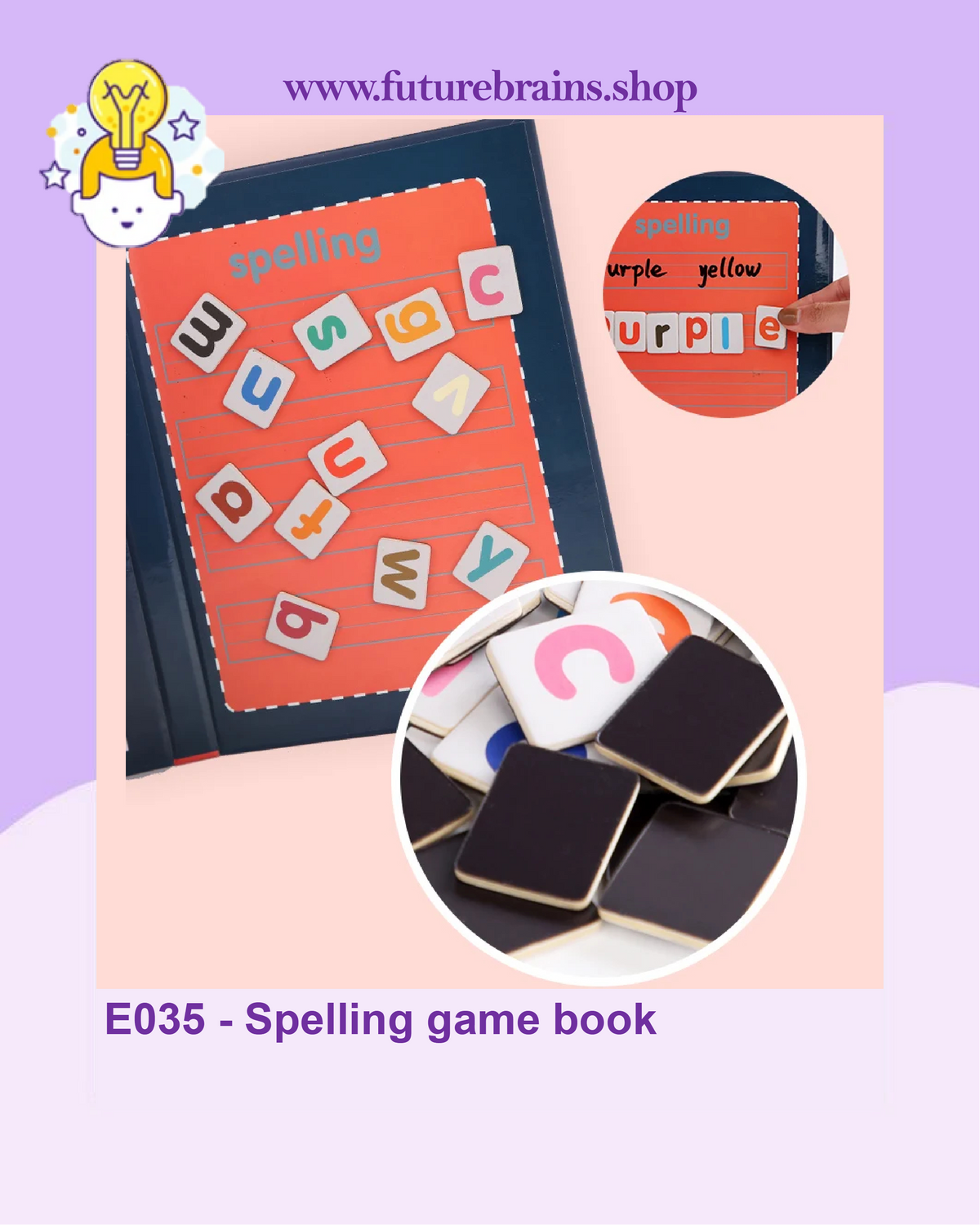 E035 - Spelling game book