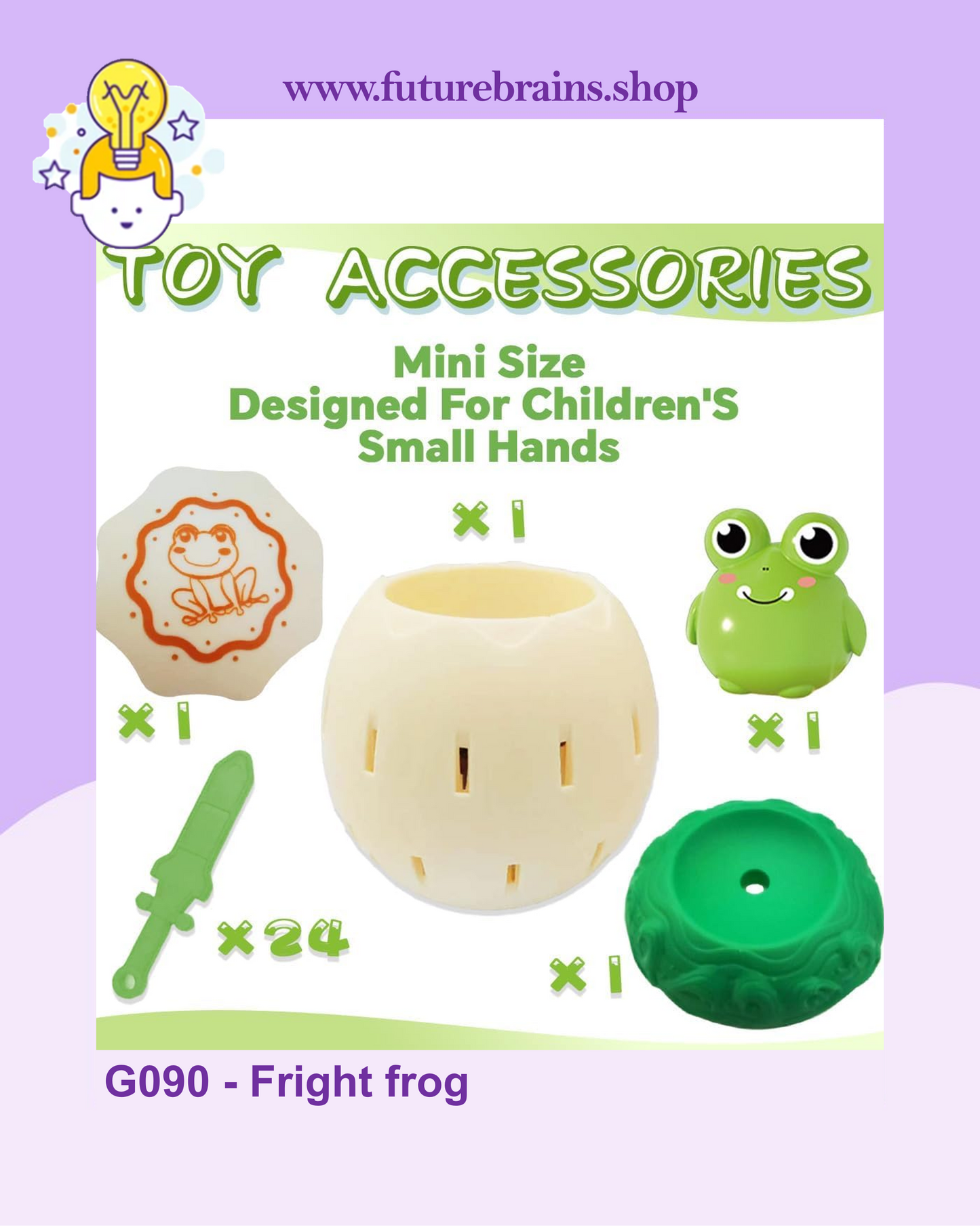G090 - Fright frog (buy 5 get 10% off)