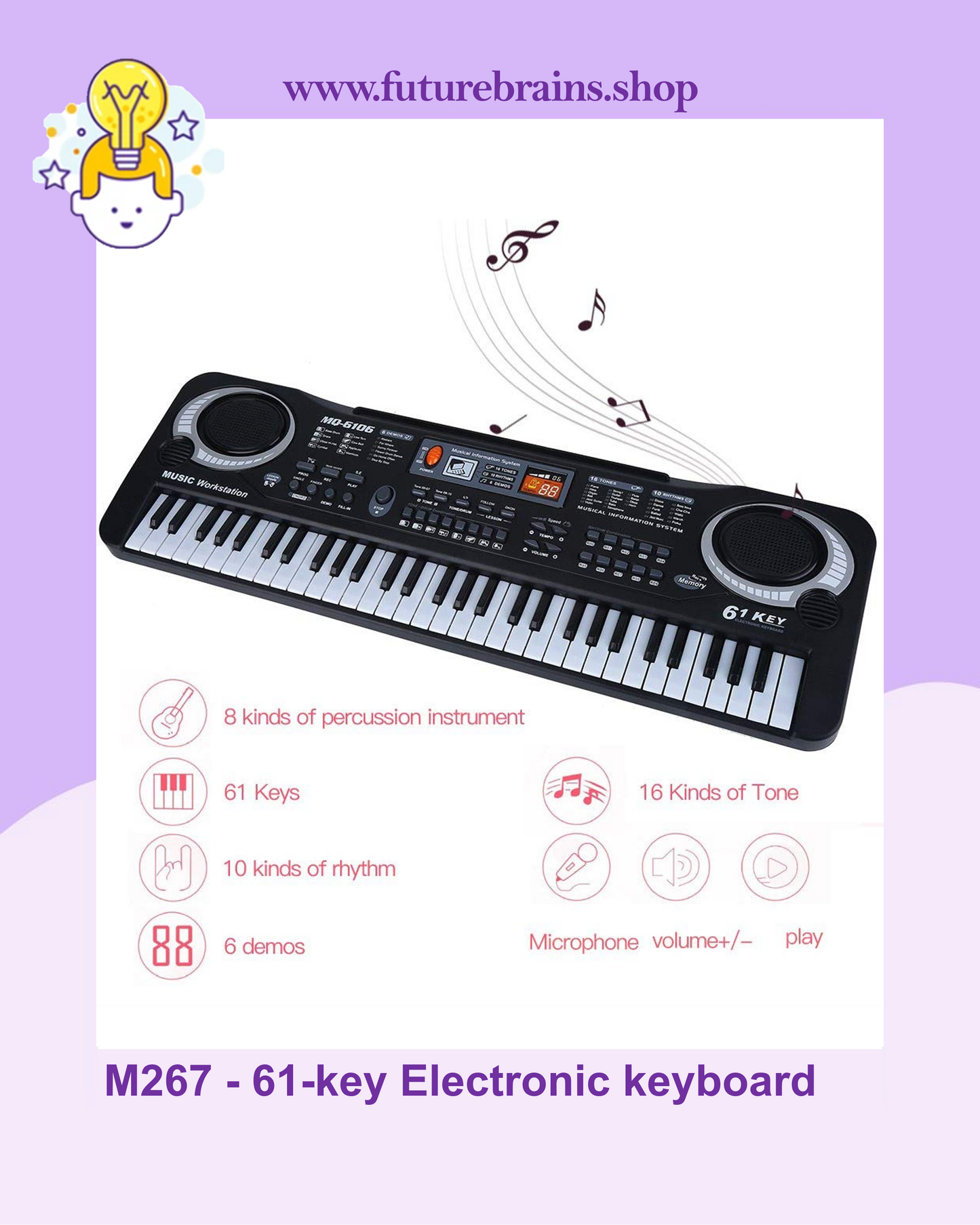 M267 - 61-key Electronic keyboard