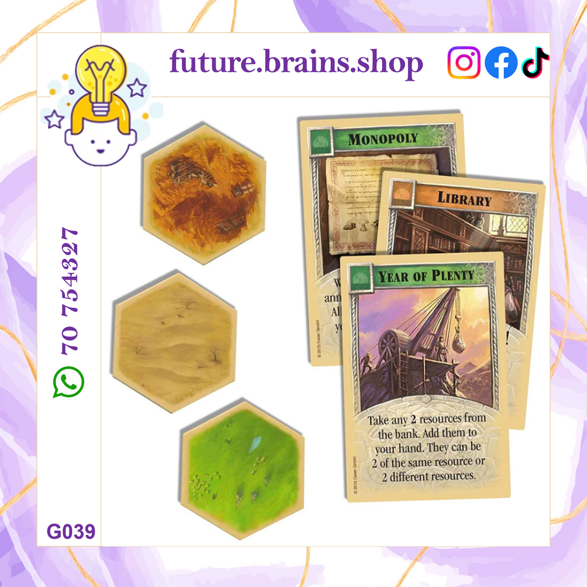 G039 - Catan – Trade Build Settle