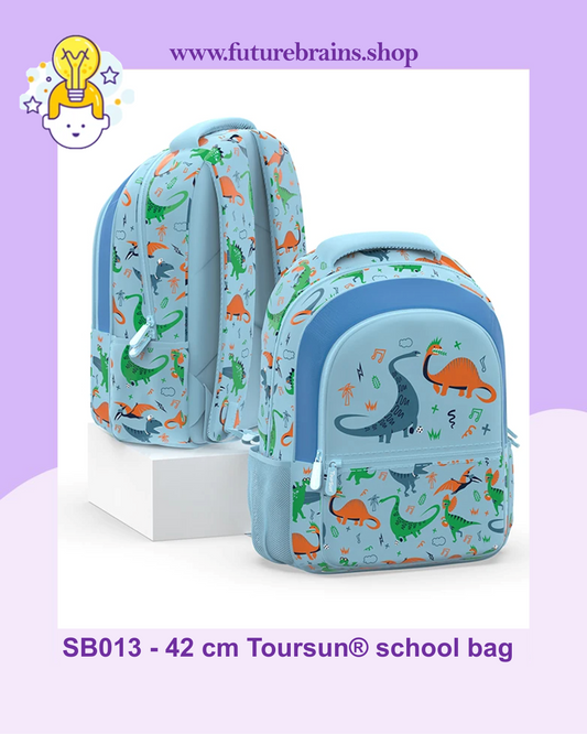 SB013 - 42 cm Toursun® school bag dinosaurs design