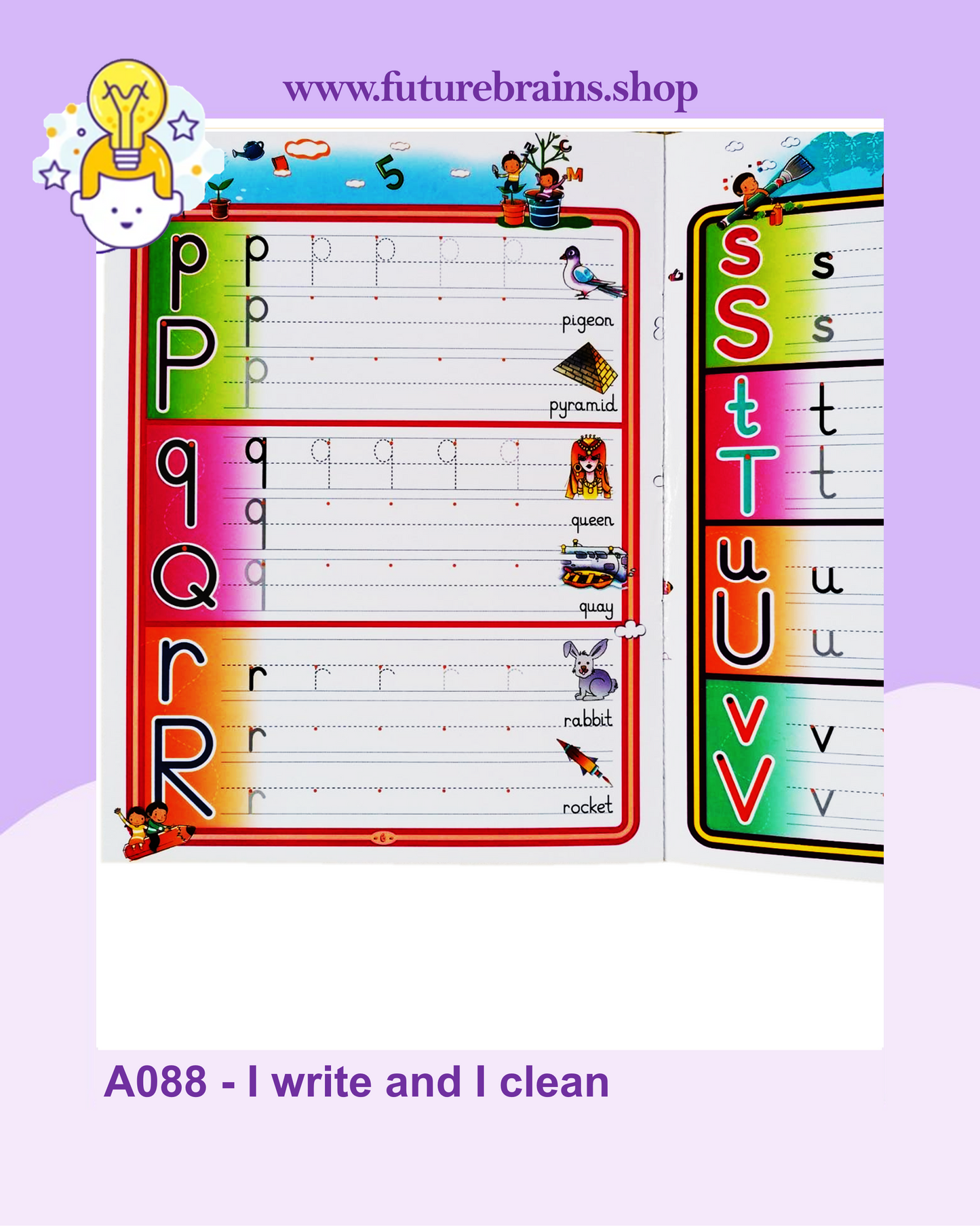 I write and I clean / Jouer ecrire effacer / أكتب وأمحو