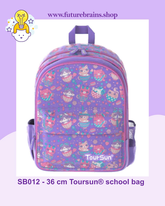SB012 - 36 cm Toursun® school bag cats design