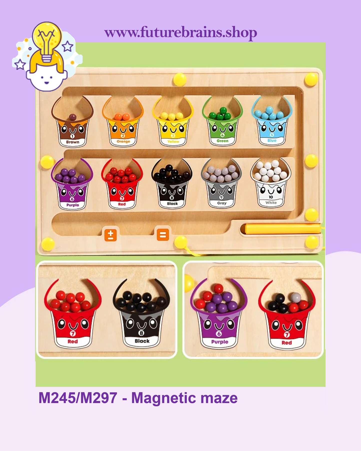 Magnetic maze