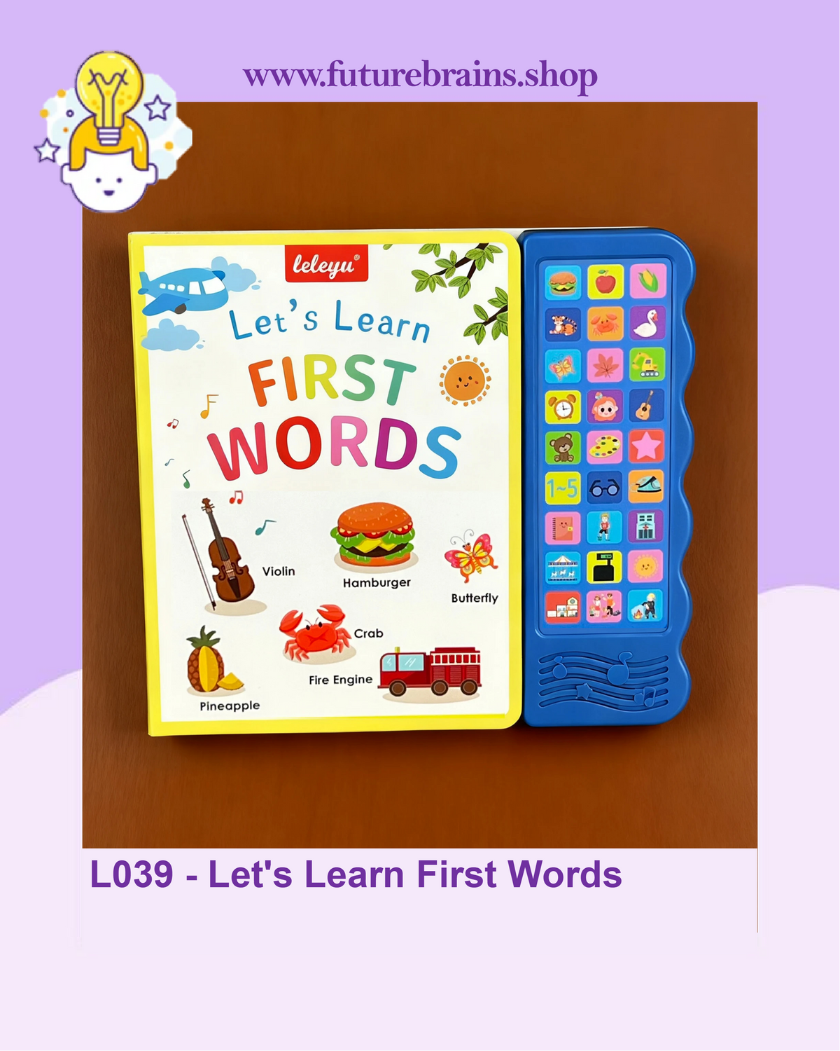 L039 - Let's Learn First Words (Sound book)