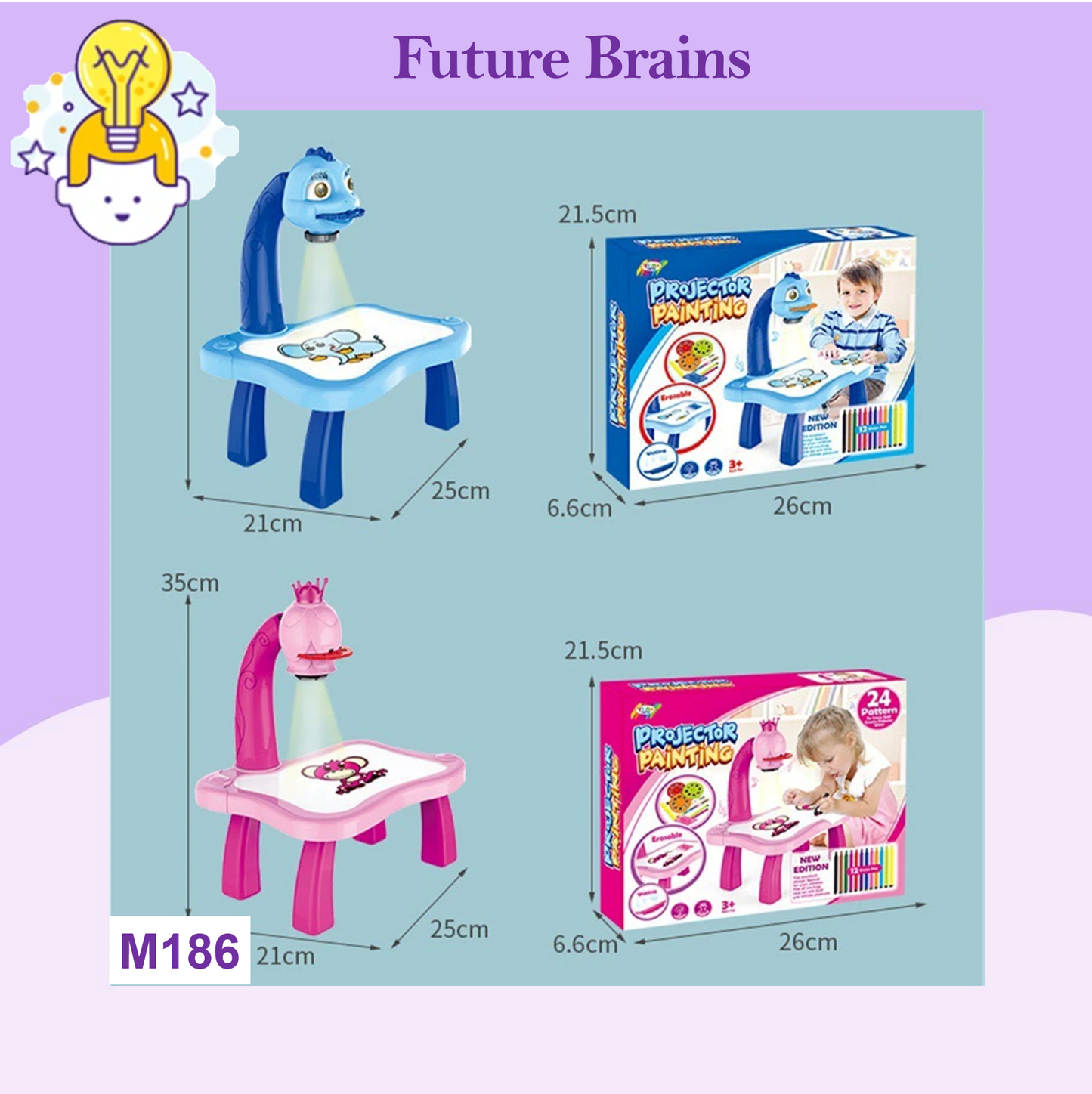 M186 - Projector painting