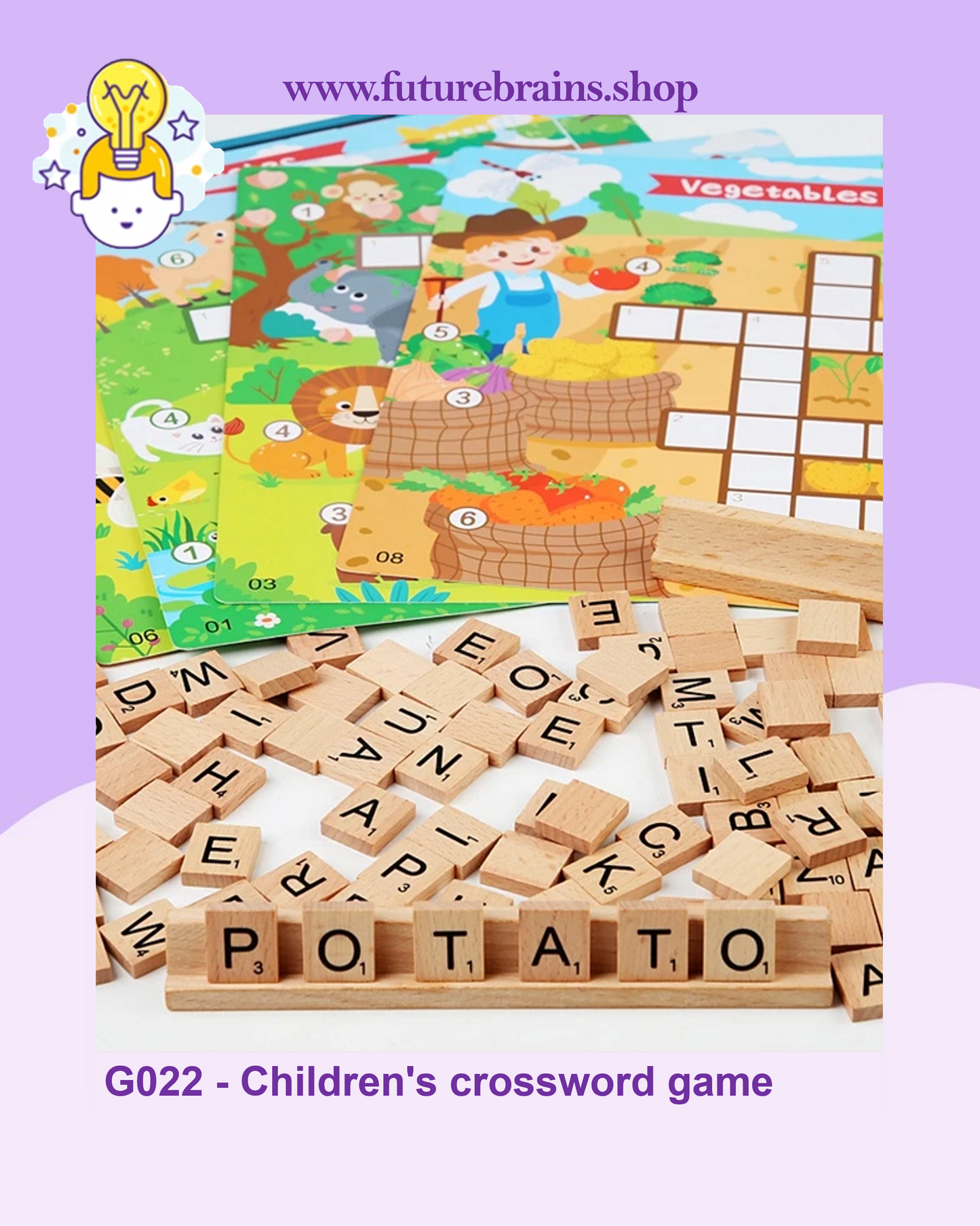 G022 - Children's crossword game