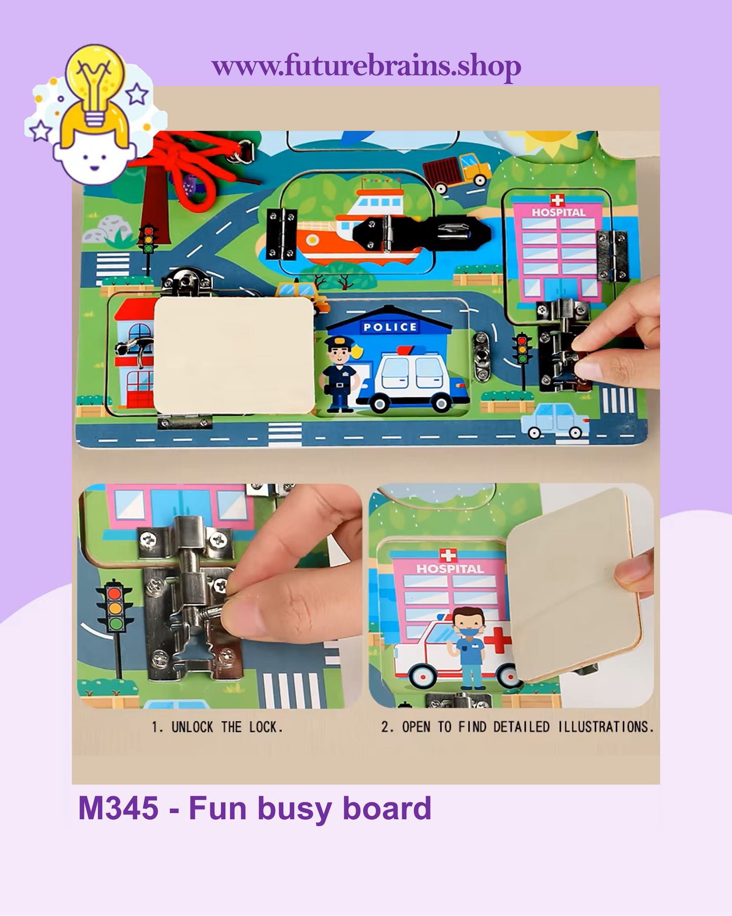 M345 - Fun busy board
