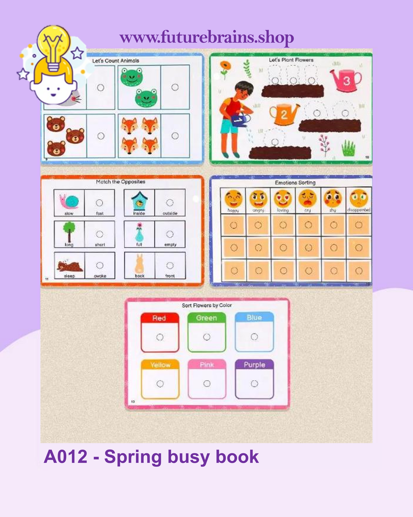 A012 - Spring busy book