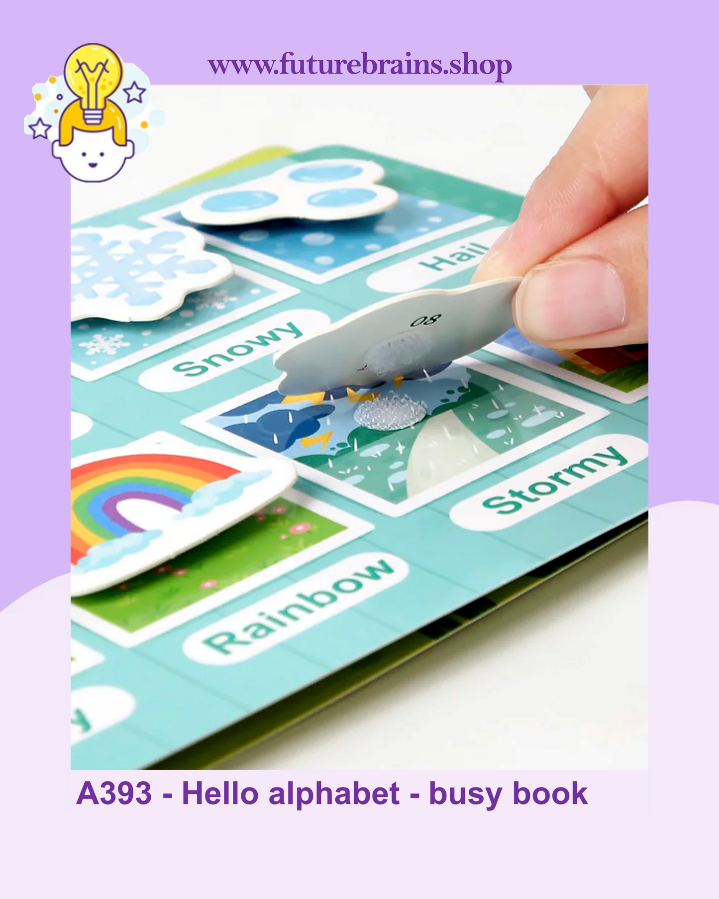 A393 - Hello alphabet - busy book