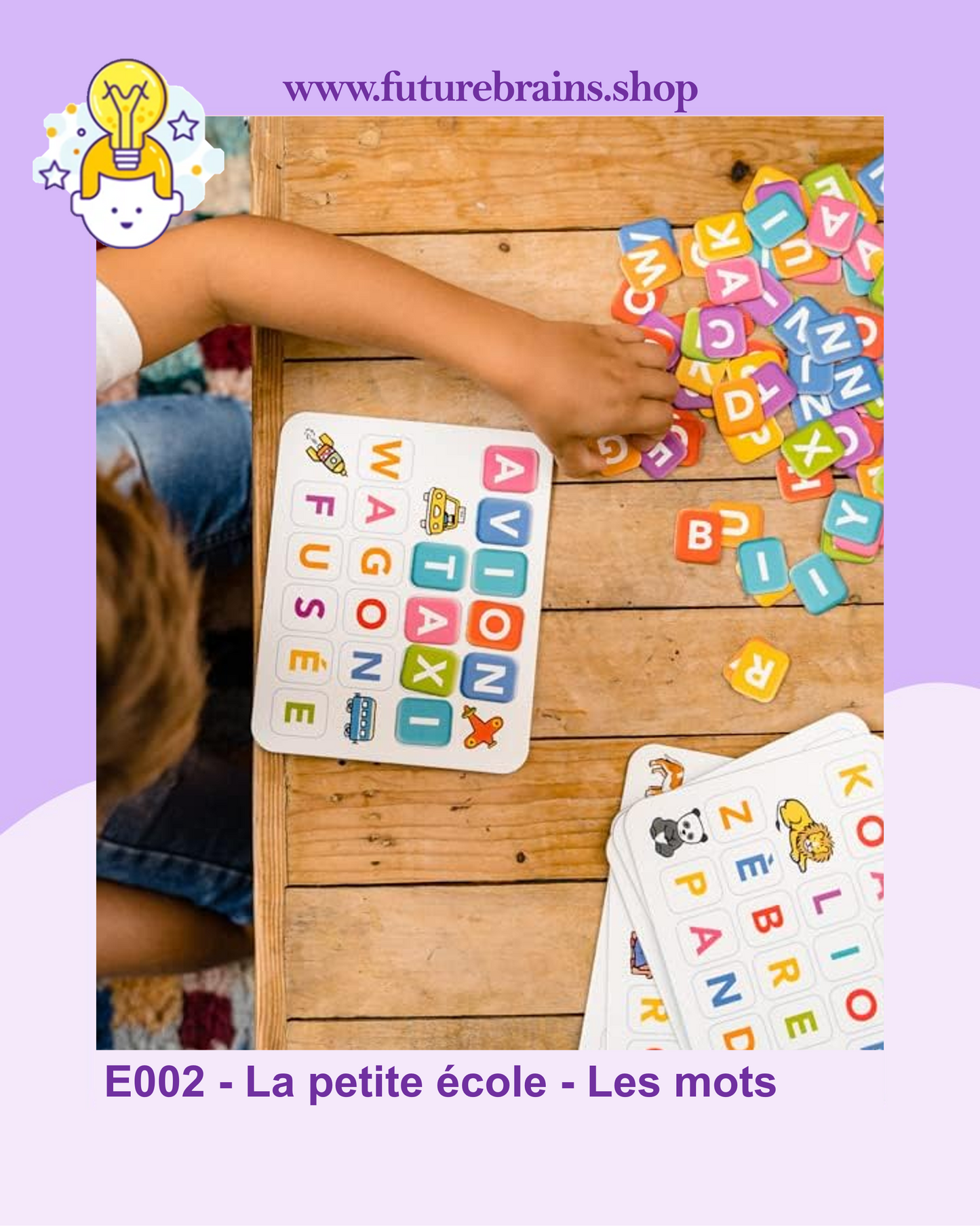 E002 - La petite ecole - Les mots