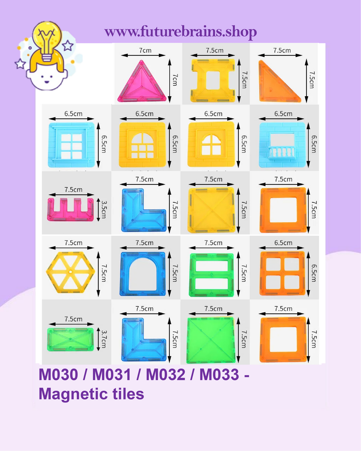 Magnetic tiles