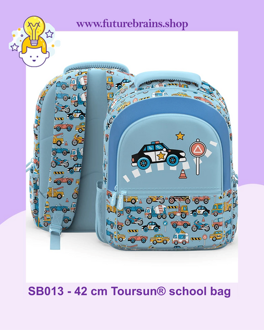 SB013 - 42 cm Toursun® school bag vehicles design
