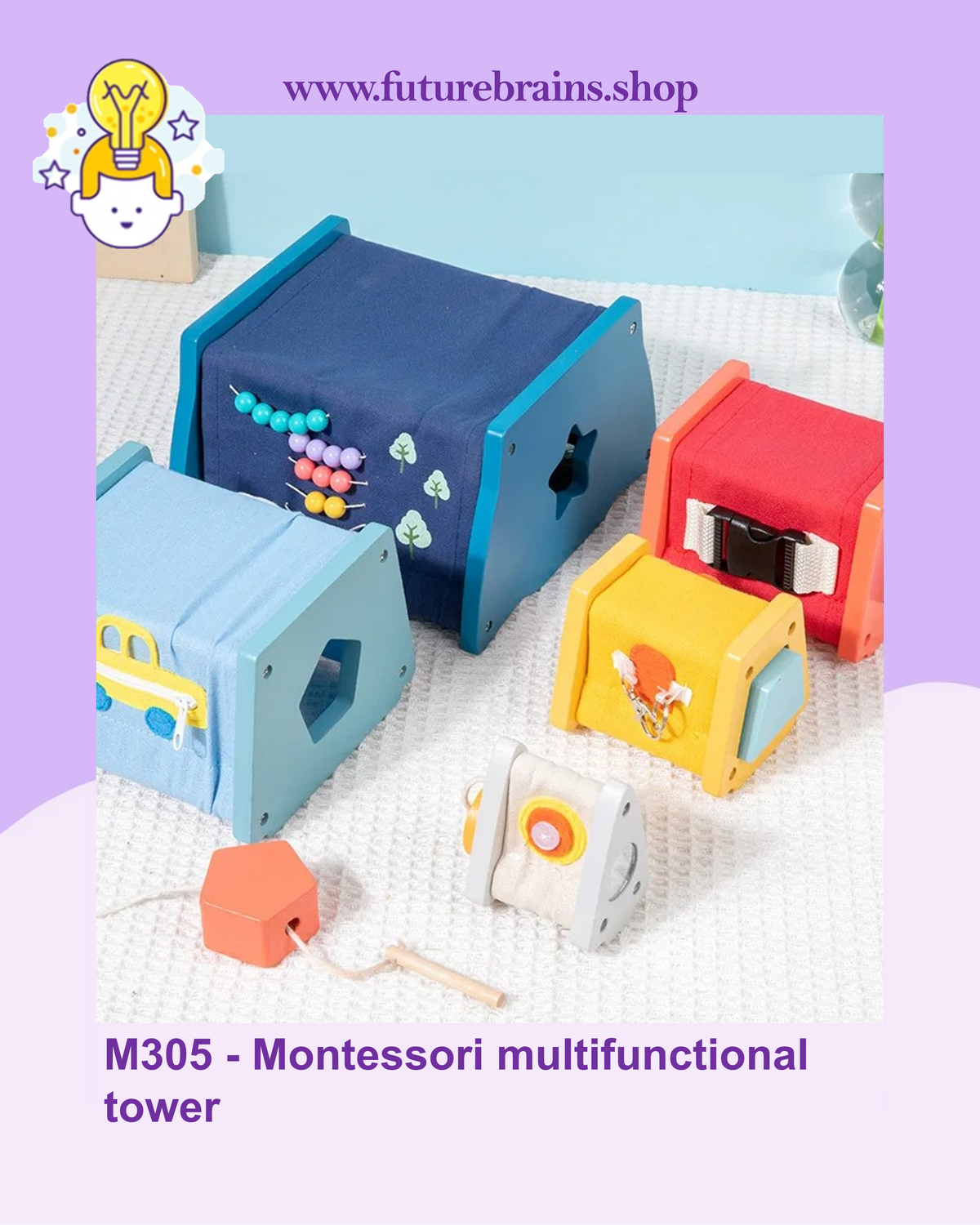 M305 - Montessori multifunctional tower