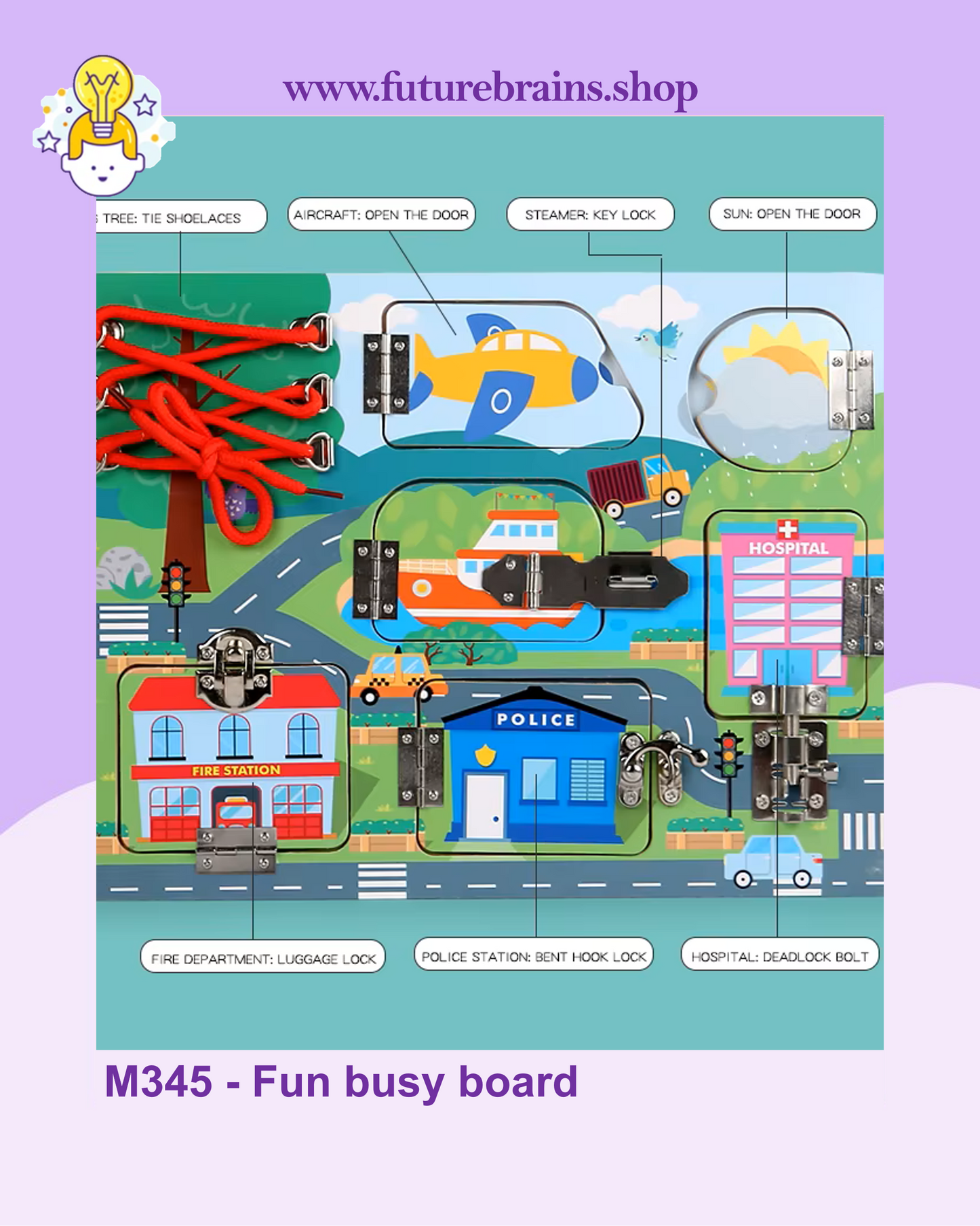 M345 - Fun busy board