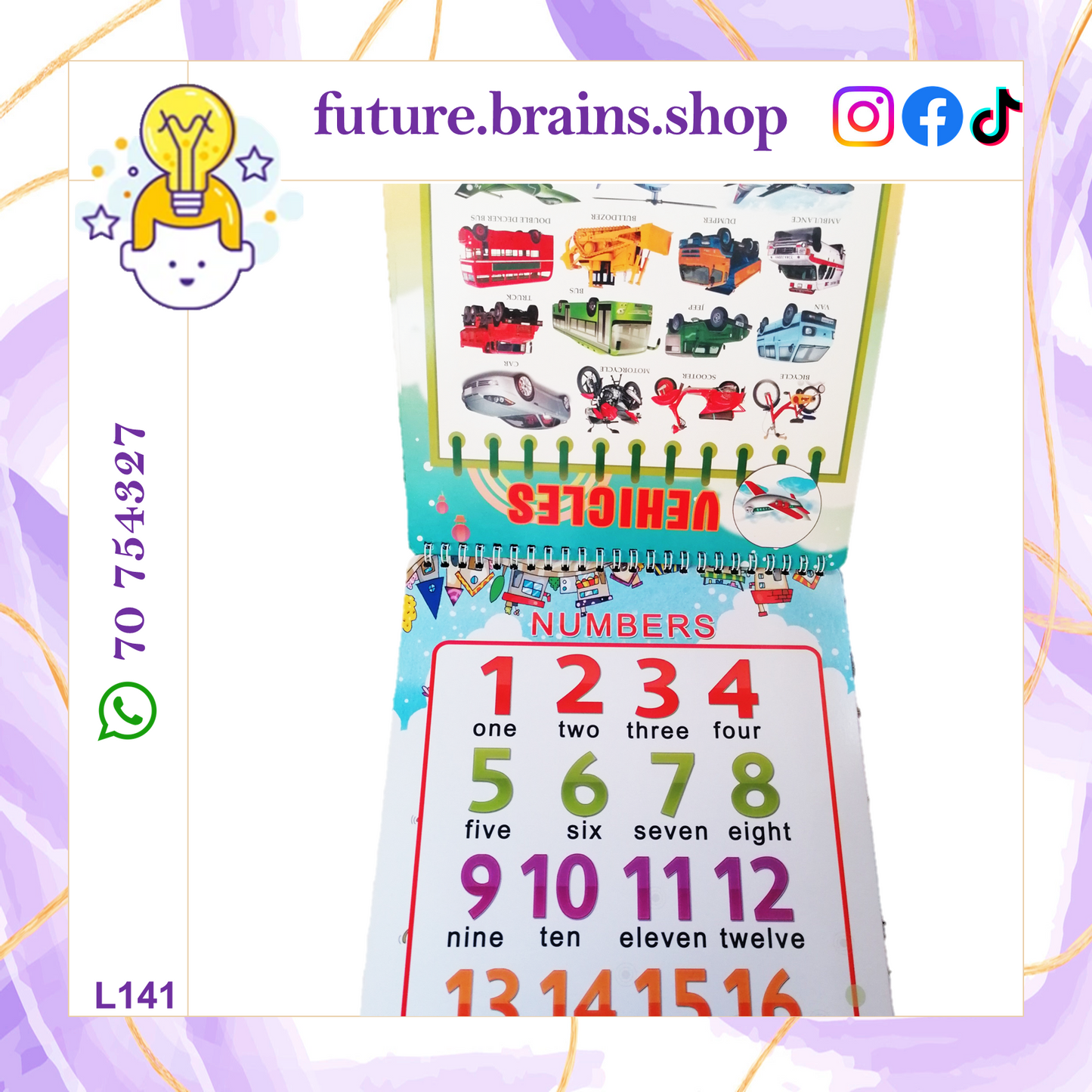 L141 - Infants learning wall map