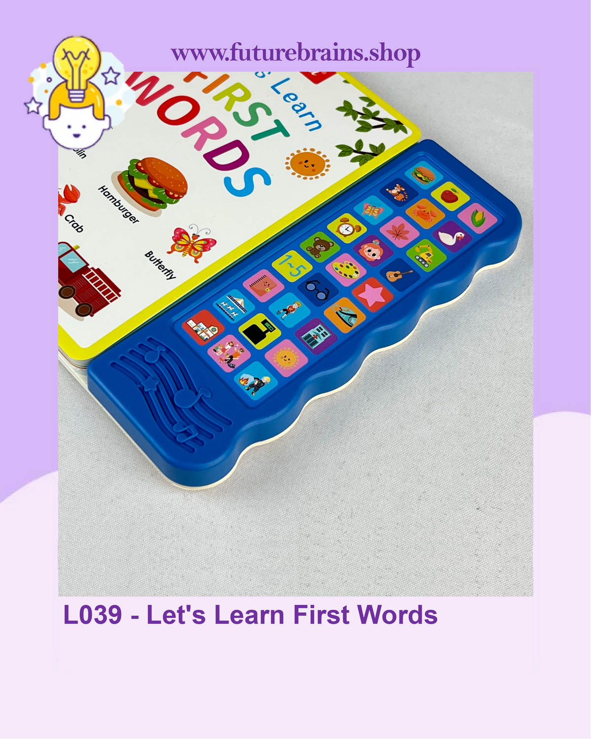 L039 - Let's Learn First Words (Sound book)