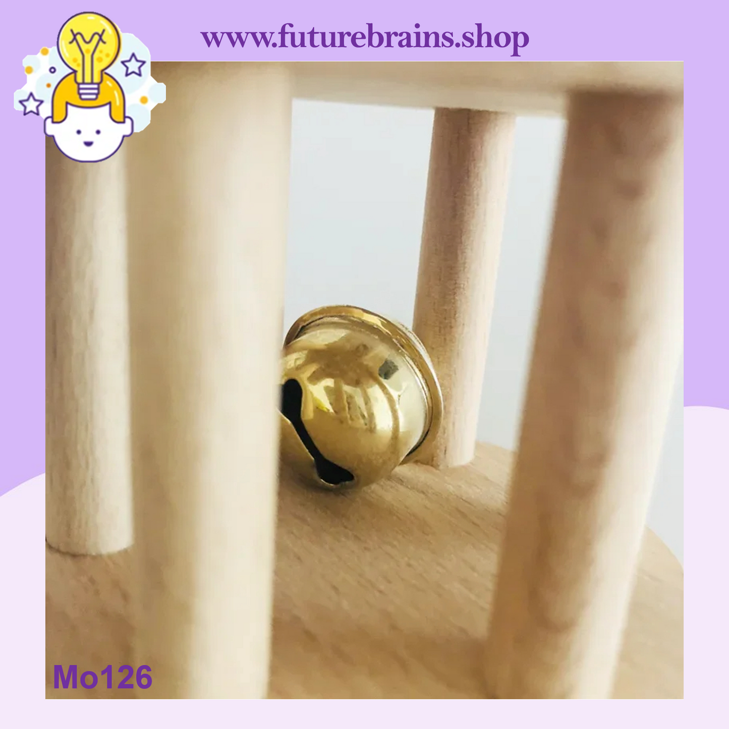 Mo126 - Montessori infant bell