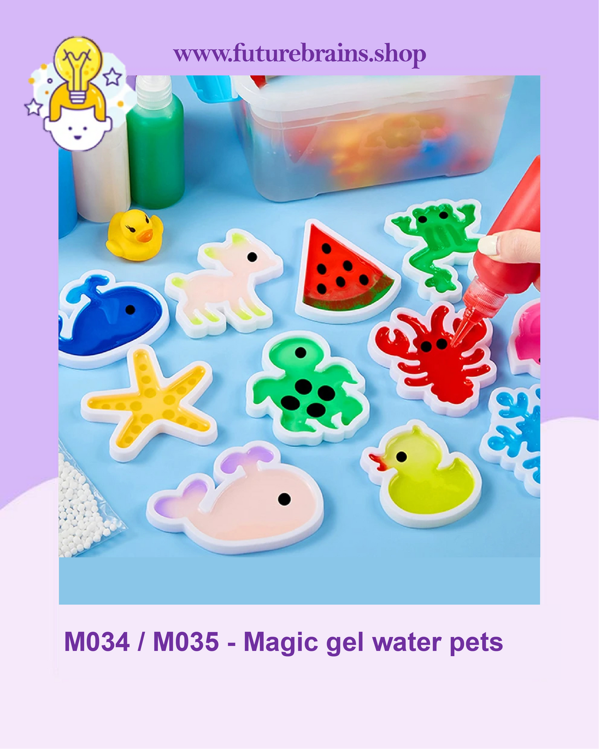Magic gel water pets