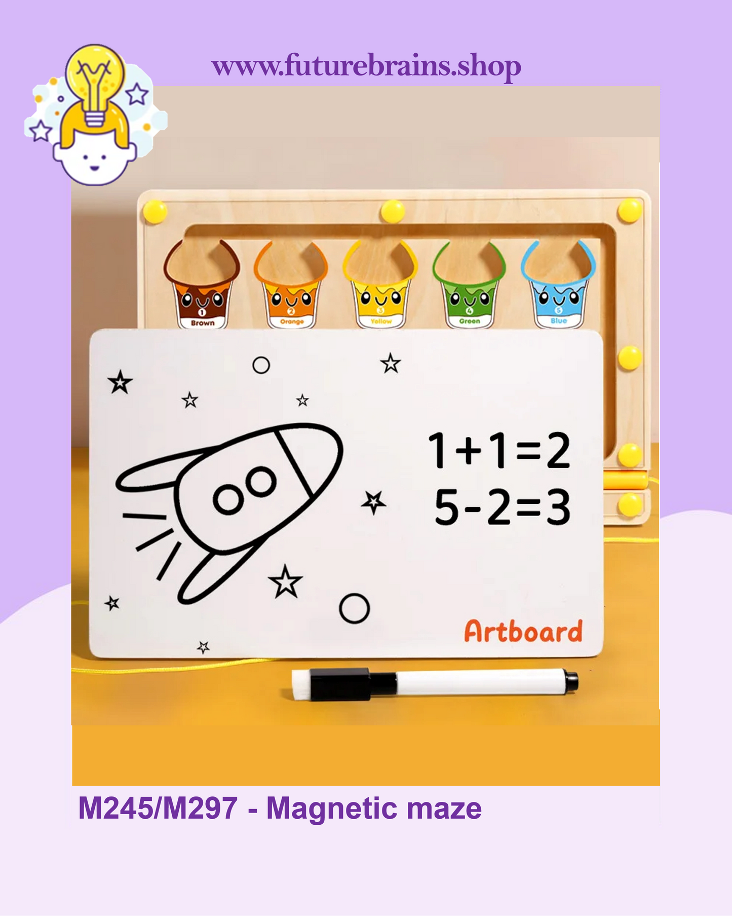 Magnetic maze