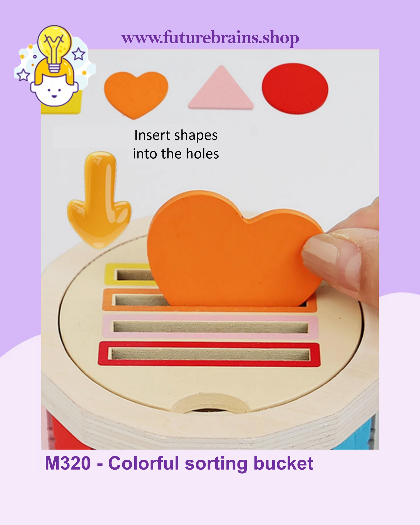 M320 - Colorful sorting bucket