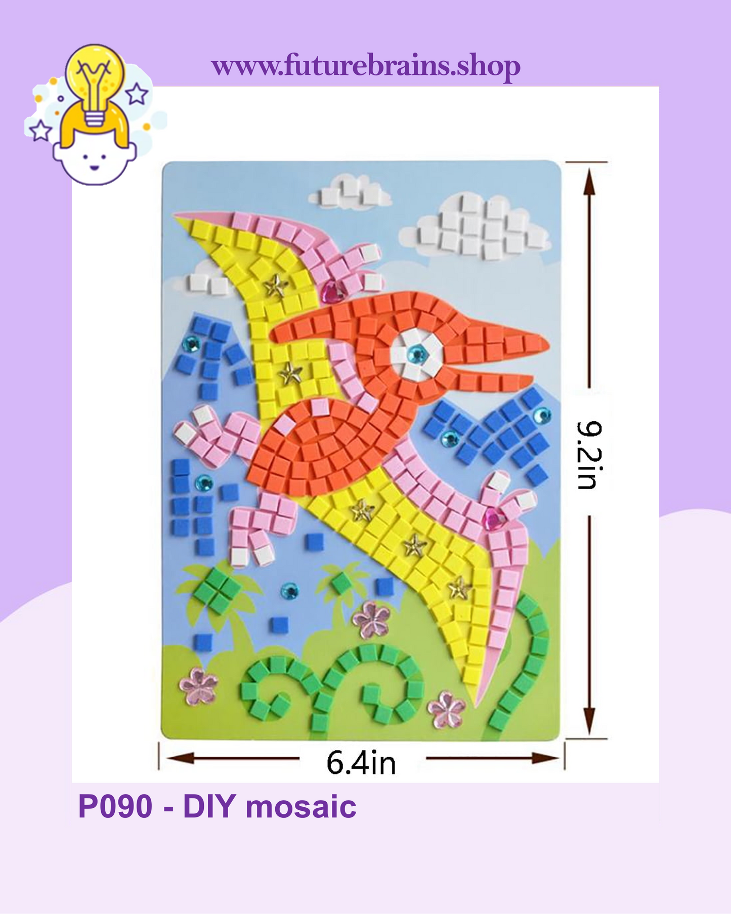 P090 - DIY mosaic (buy 5 and get 5% off)