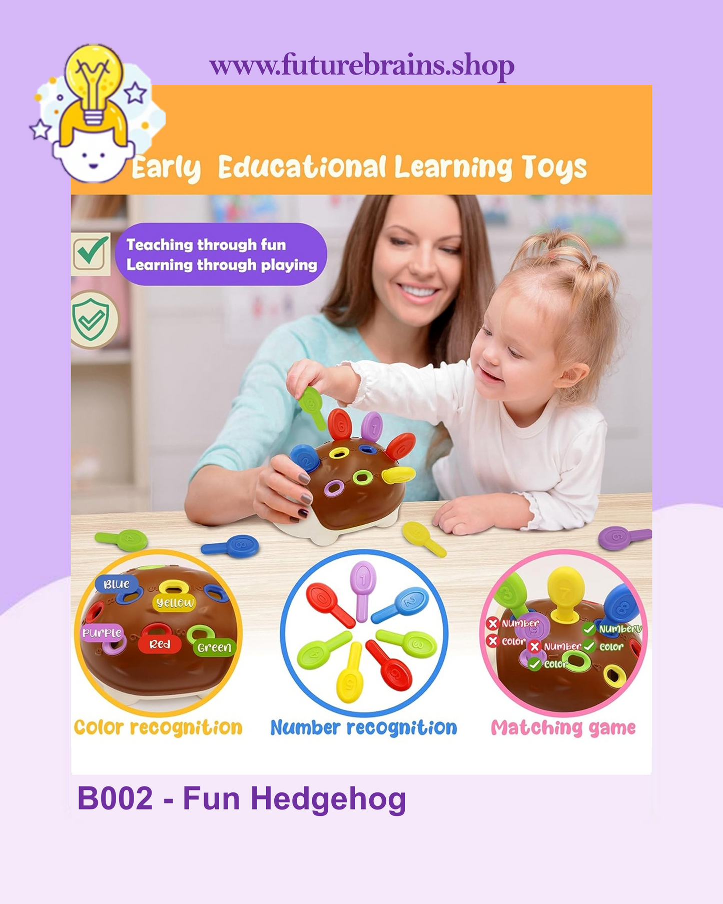 B002 - Fun Hedgehog