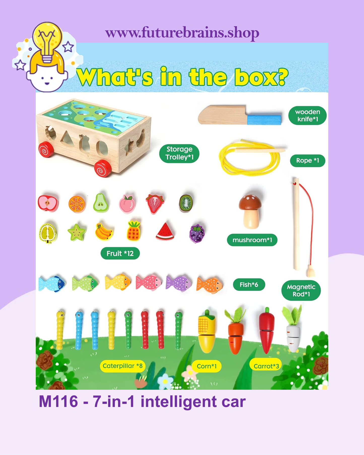 M116 - 7-in-1 intelligent car