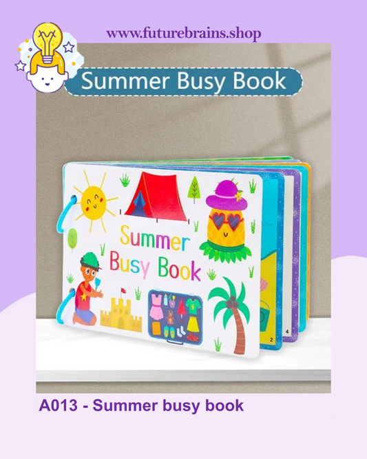 A013 - Summer busy book