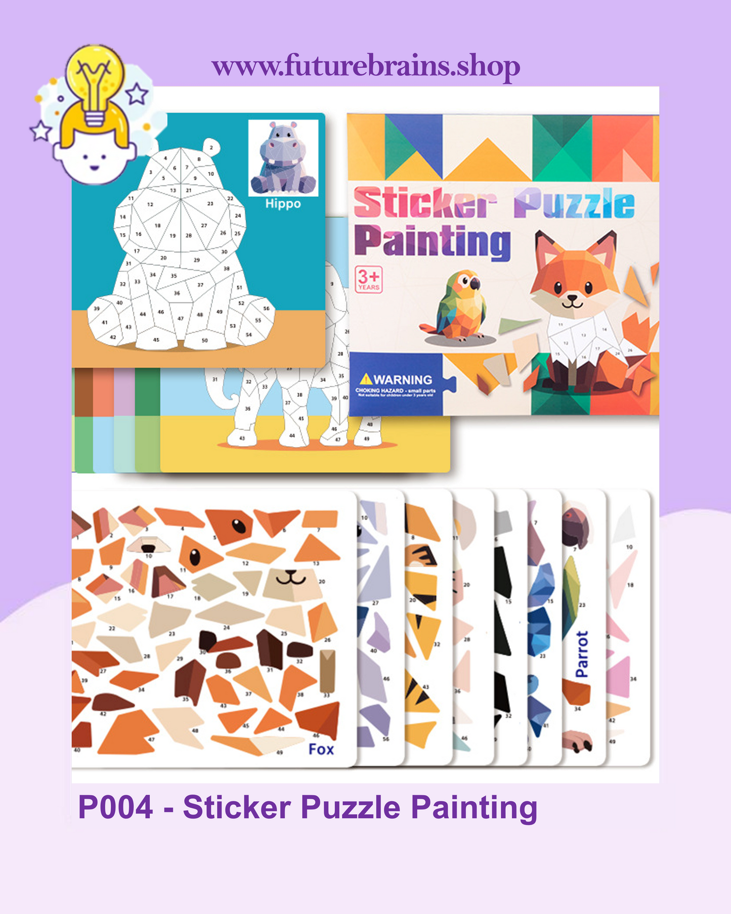 P004 - Sticker Puzzle Painting