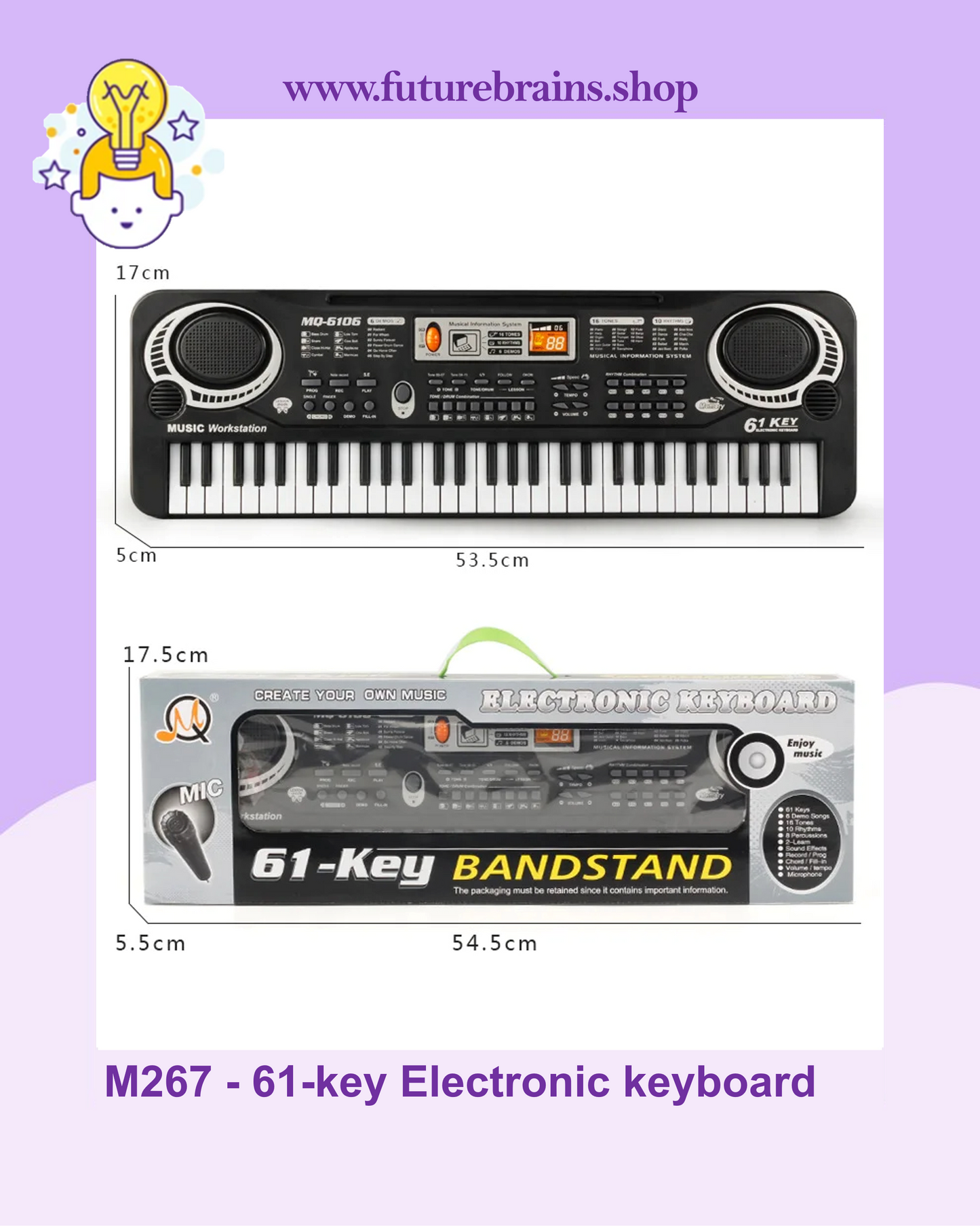 M267 - 61-key Electronic keyboard