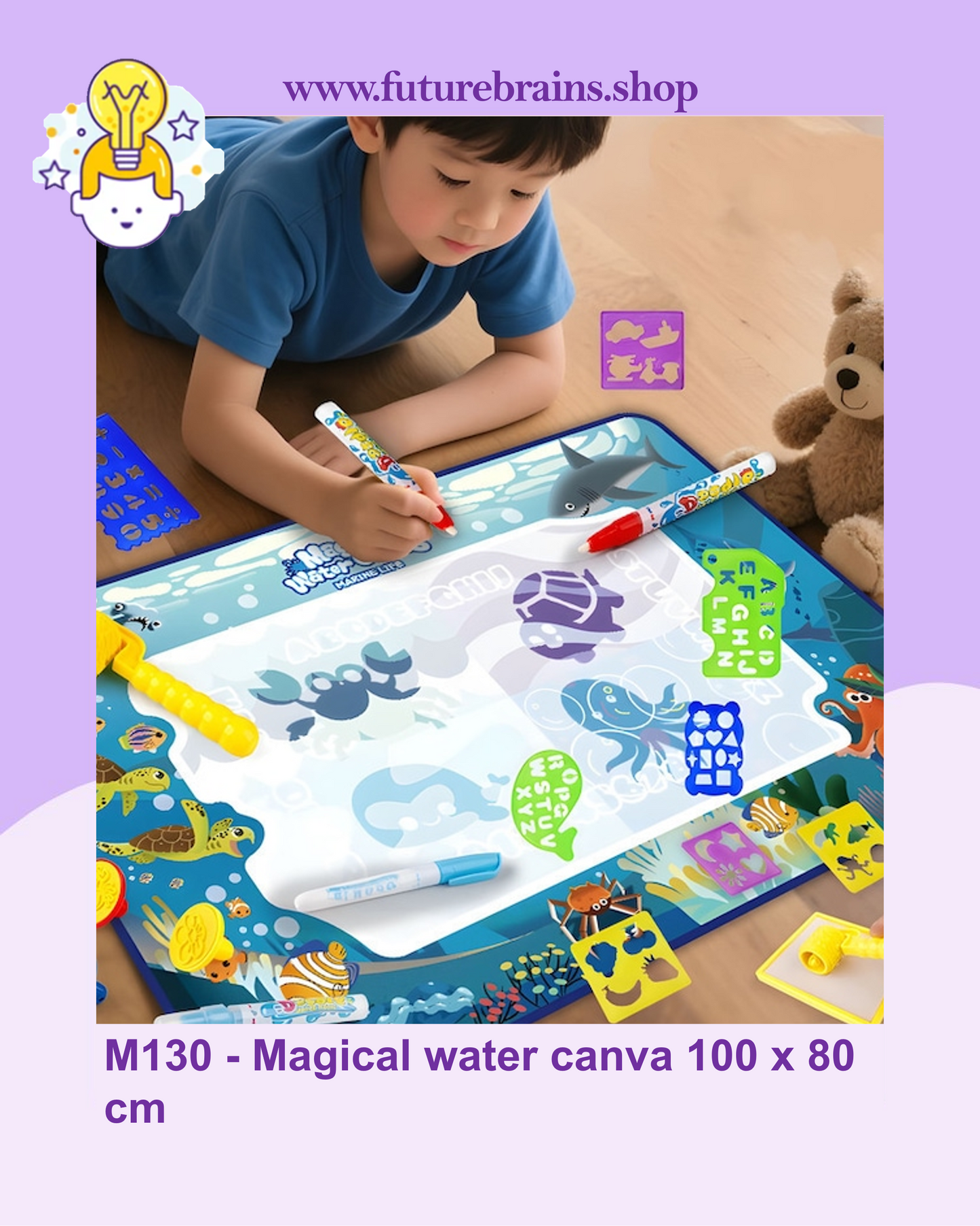 M130 - Magical water canva 100 x 80 cm