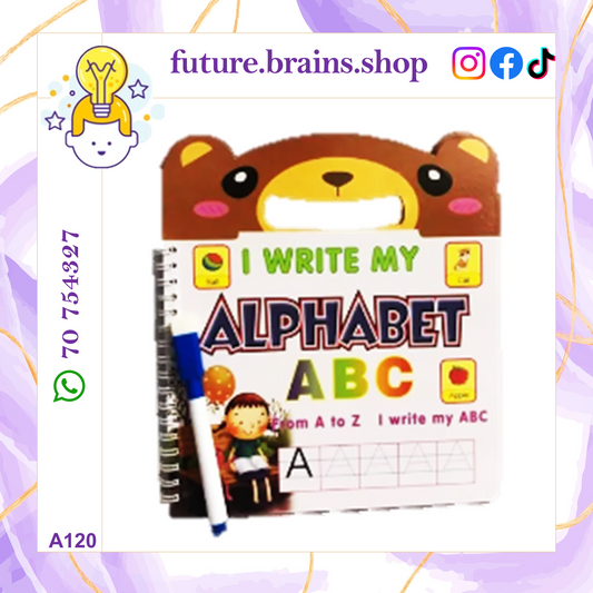 A120 - I write my alphabet (wipe clean)