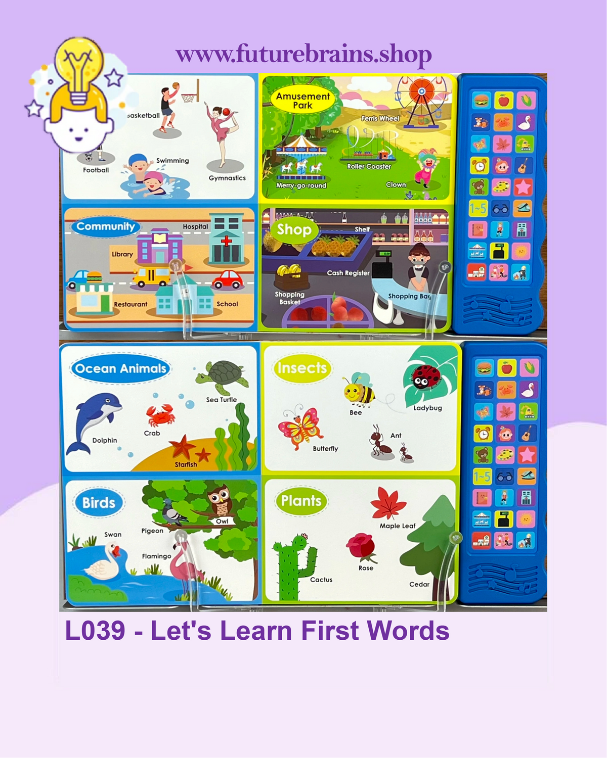L039 - Let's Learn First Words (Sound book)