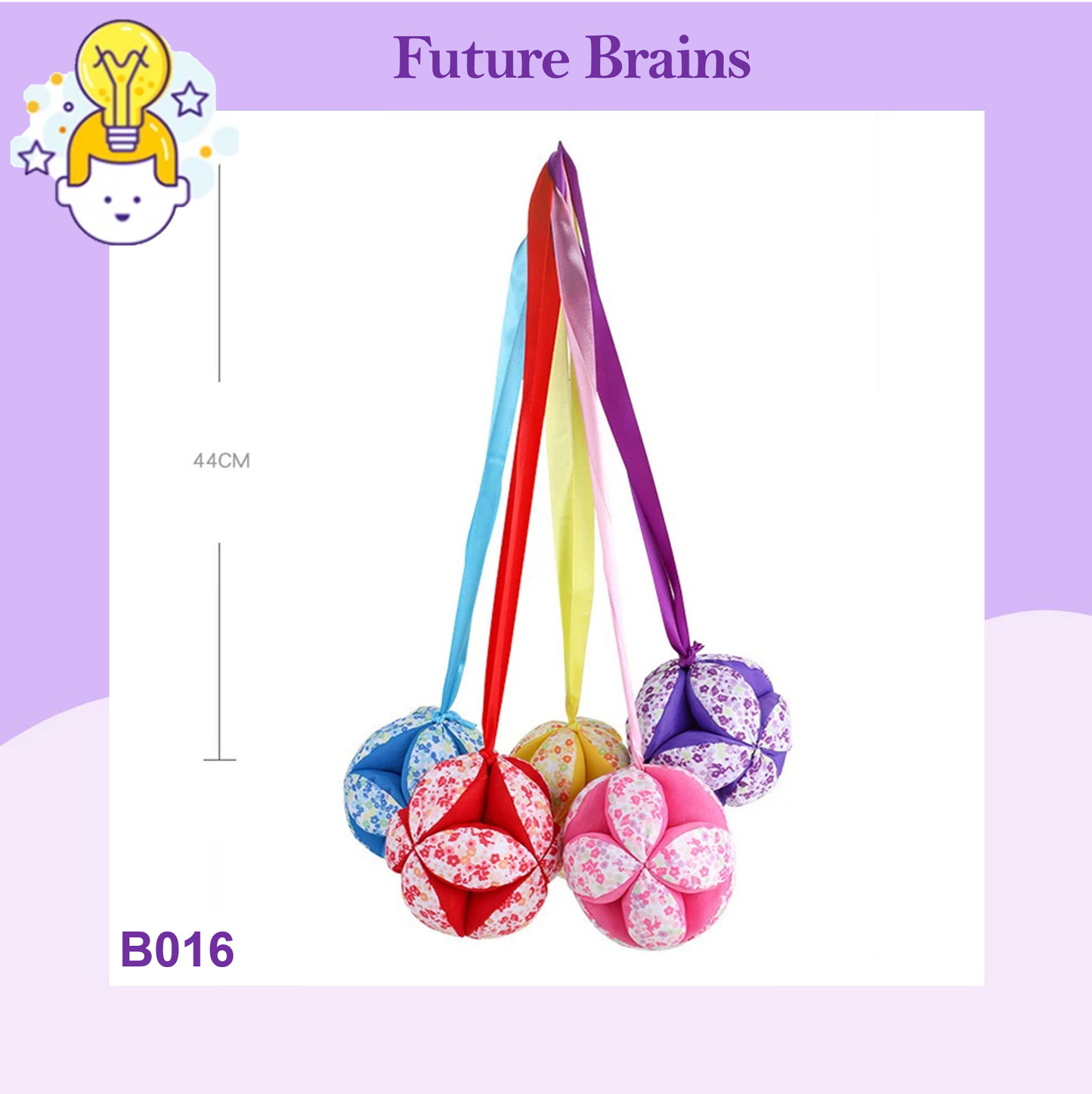 B016 - Montessori baby cloth ball