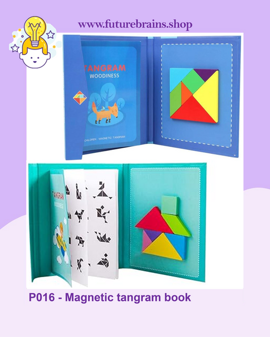P016 - Magnetic tangram book