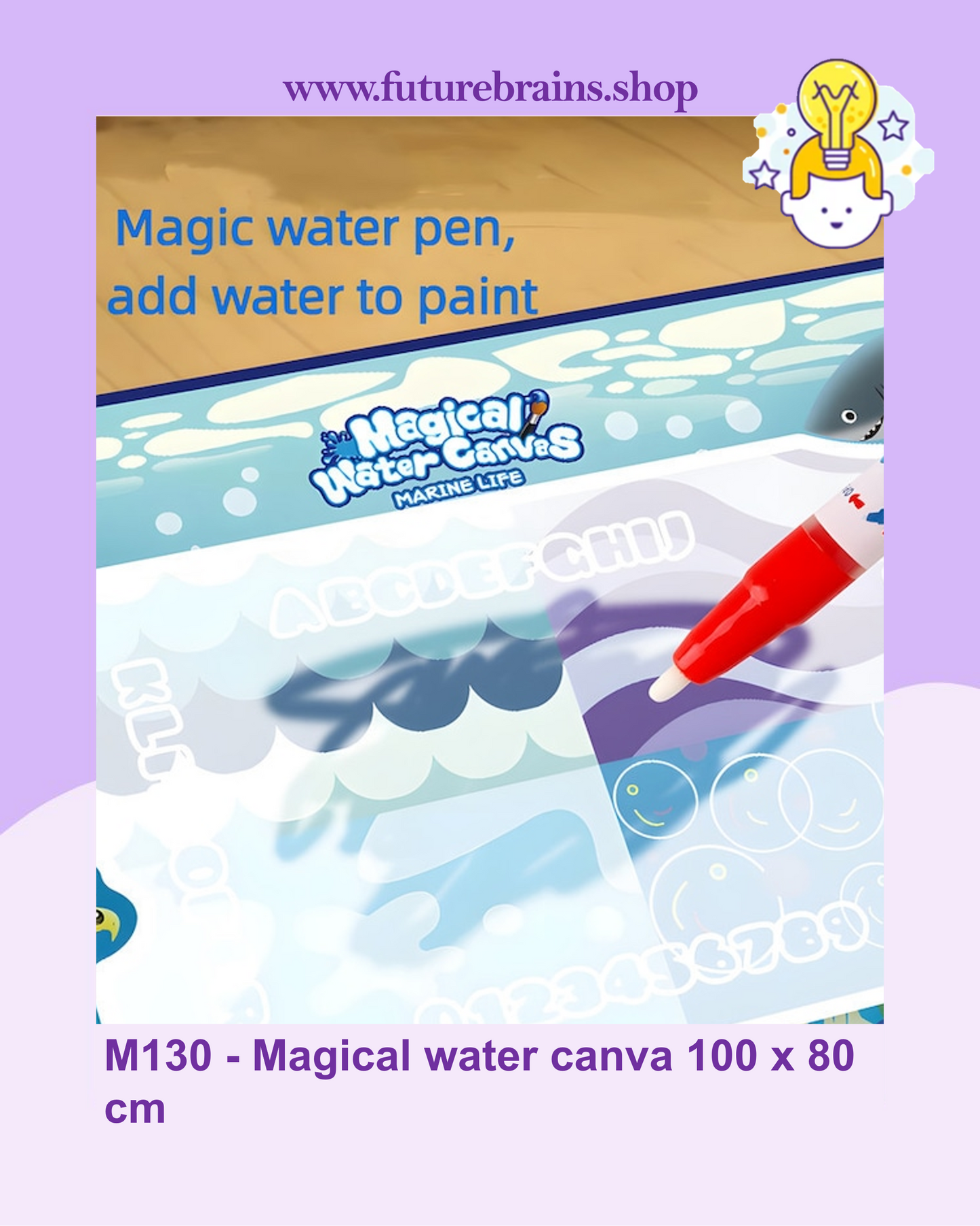 M130 - Magical water canva 100 x 80 cm