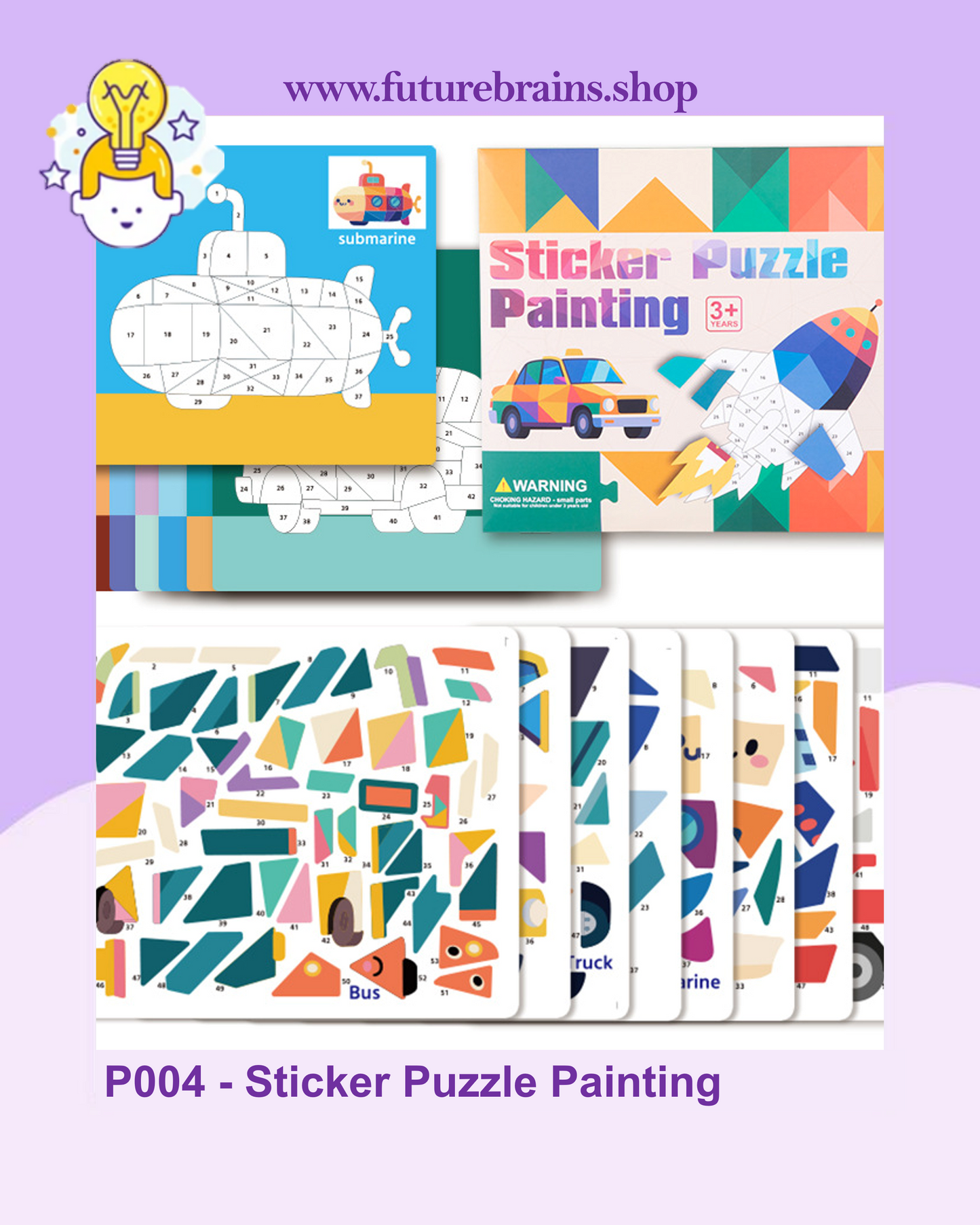 P004 - Sticker Puzzle Painting