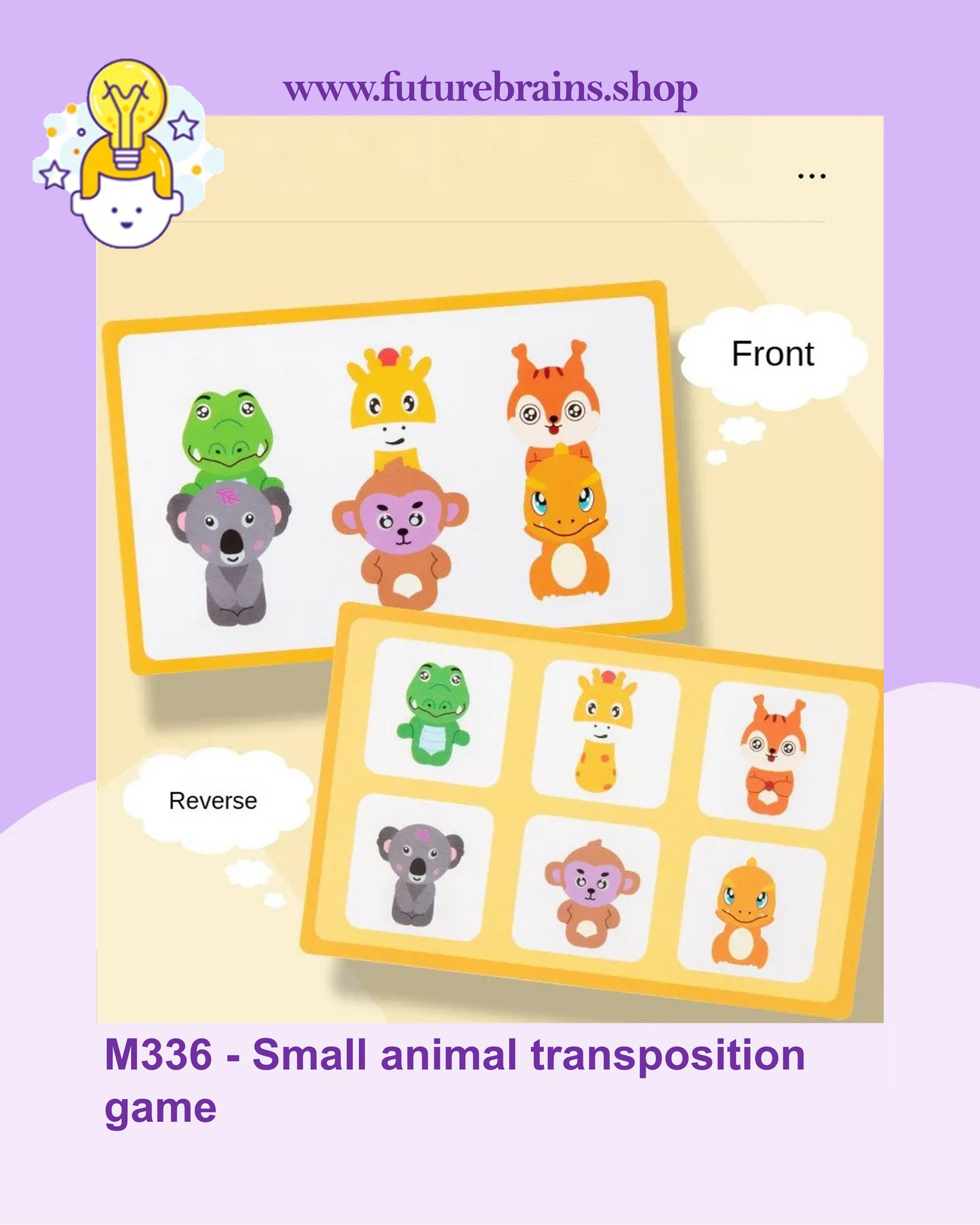 M336 - Small animal transposition game