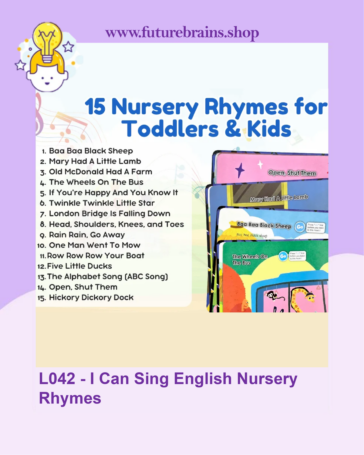 L042 - I Can Sing English Nursery Rhymes
